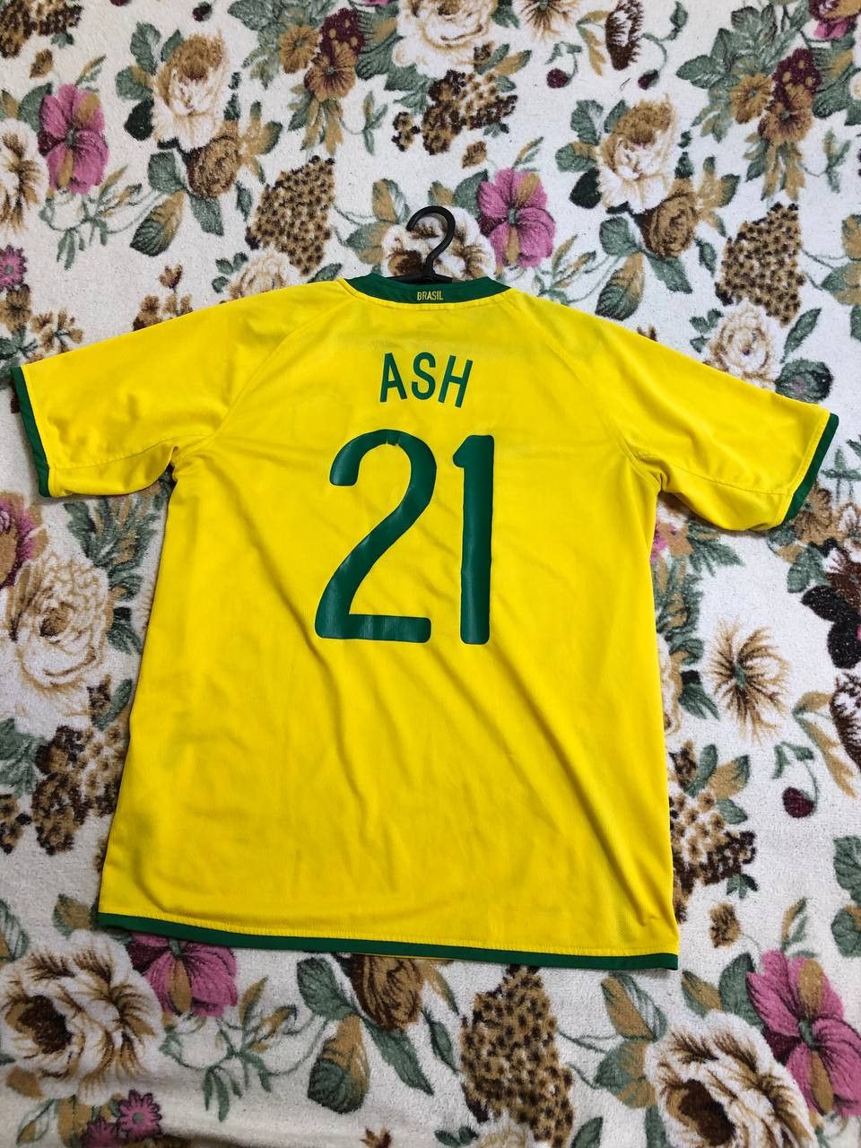Nike Nike BRAZIL NIKE 2008 FOOTBALL SOCCER HOME JERSEY #21 Size US M / EU 48-50 / 2 - 1 Thumbnail