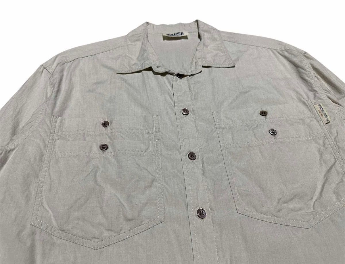 Hai Sporting Gear 🔥Vintage Hai Sporting Gear Issey Miyake Shirt Multi Pockets Size US L / EU 52-54 / 3 - 1 Thumbnail