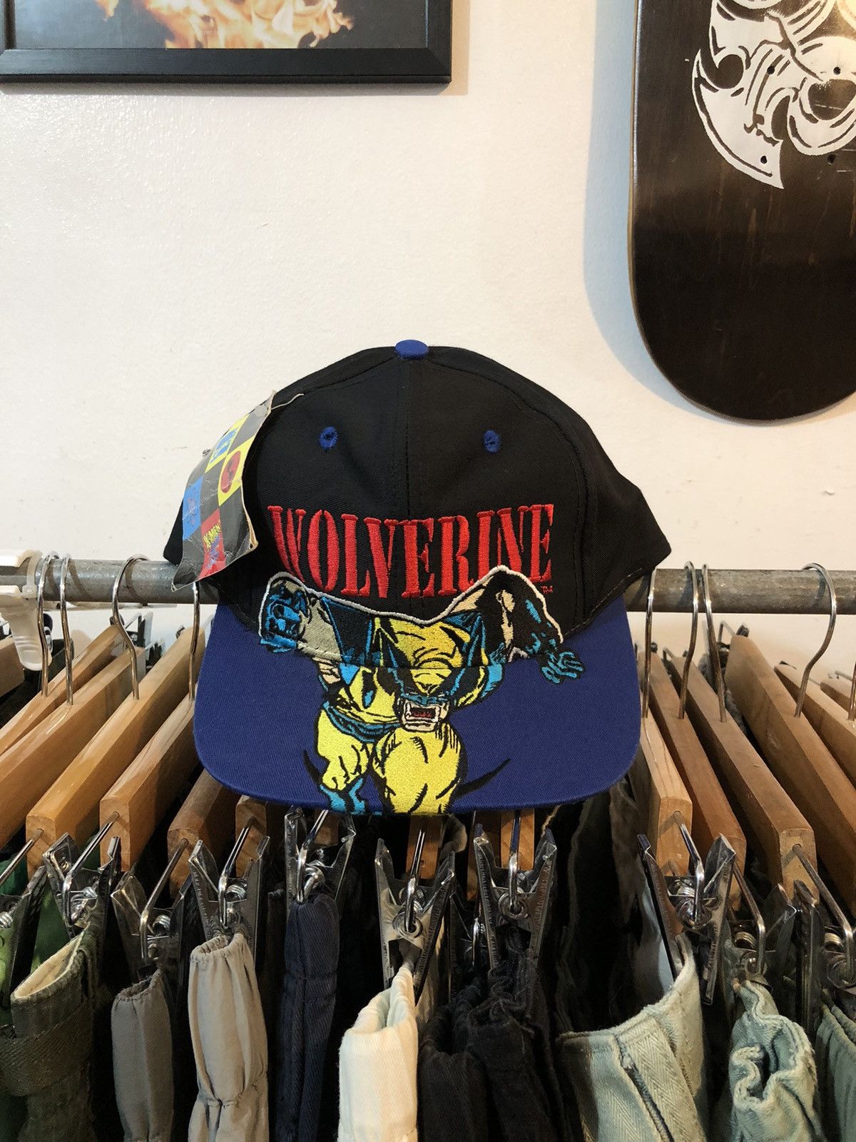 Vintage Vintage Wolverine Berserk Snapback 1993 Size ONE SIZE - 1 Thumbnail