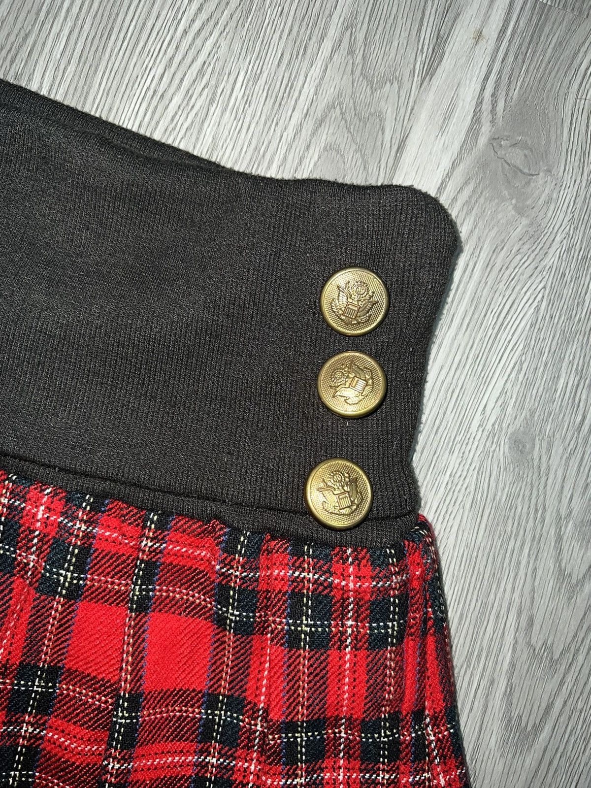 Japanese Brand Colza tartan pleated mini skirt 🥀🌲 Size 26" / US 2 / IT 38 - 4 Thumbnail
