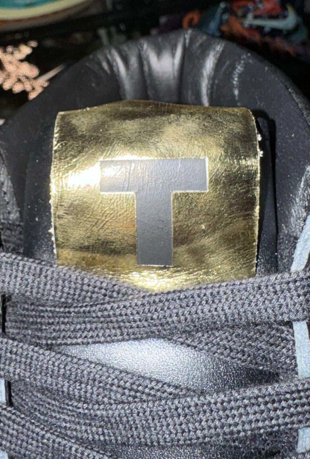 Designer TRUMP SNEAKERS Numbered 1015/5000 FIGHT Black Sneakers Sz 11 Size US 11 / EU 44 - 8 Thumbnail