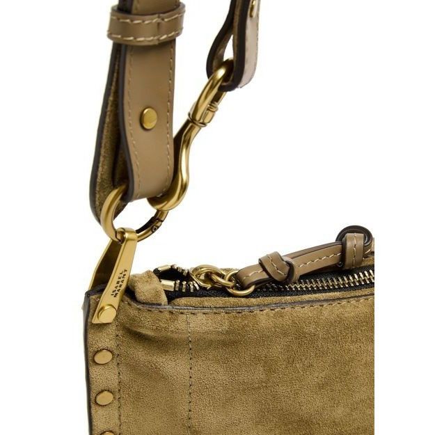 Isabel Marant Isabel Marant Oskan Soft Zipped Brown Suede Shoulder Bag New Size ONE SIZE - 6 Thumbnail