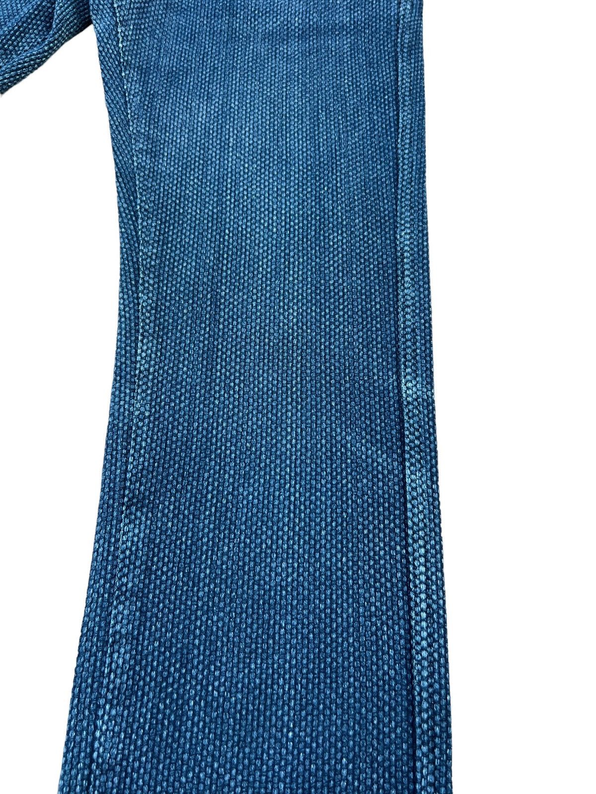 Indigo Blue Trick Japan Fade Indigo Kendo Sashiko Chinos Pant Size US 29 - 10 Thumbnail