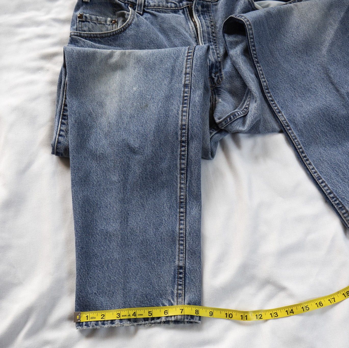 Levi's Vintage 1994 Levi’s 545 Loose Fit Made in USA Leather Patch Size US 38 / EU 54 - 9 Thumbnail