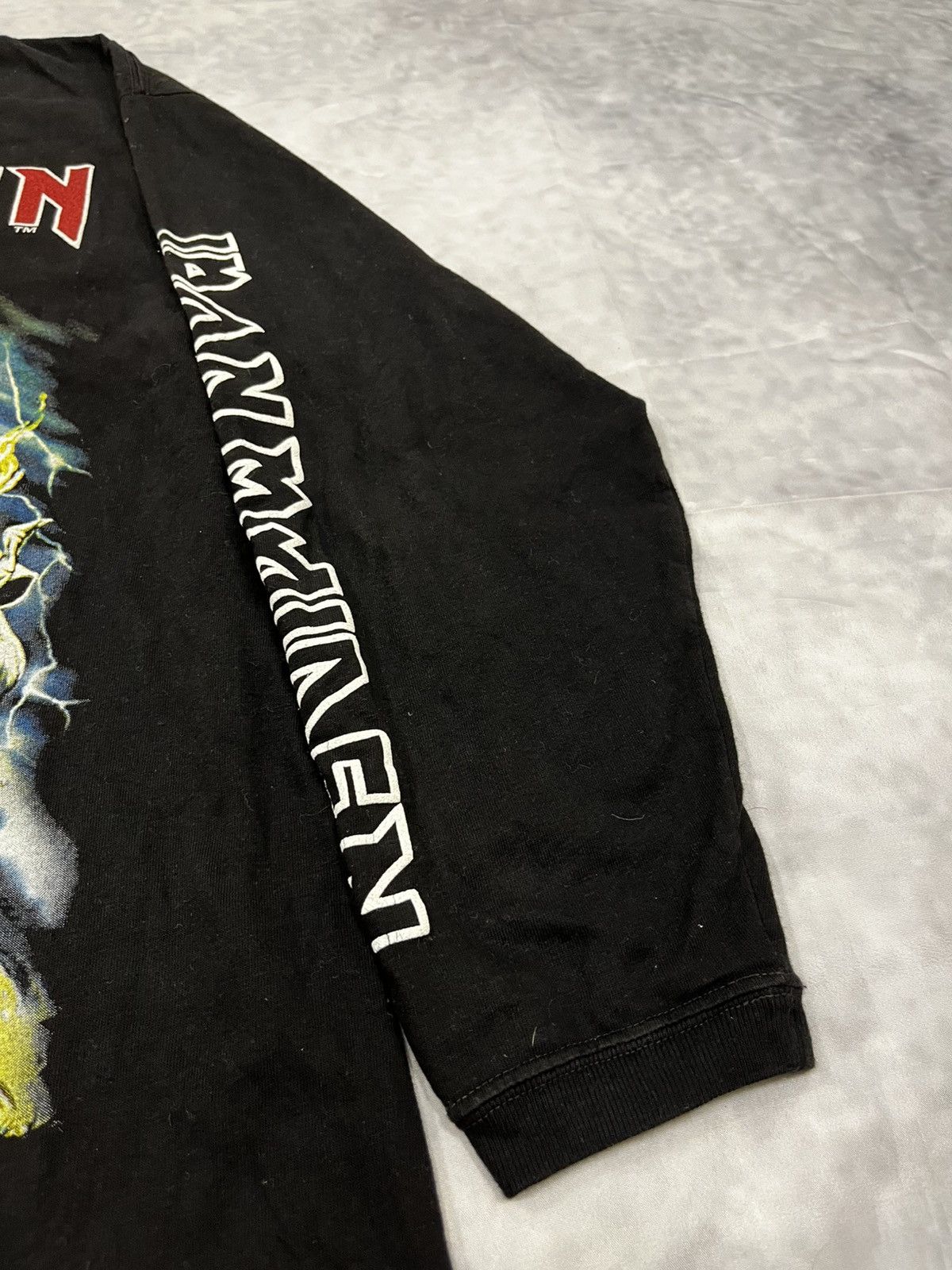 Iron Maiden Iron Maiden The Number Of The Beast 1982 Vintage Longsleeve Size US L / EU 52-54 / 3 - 5 Thumbnail