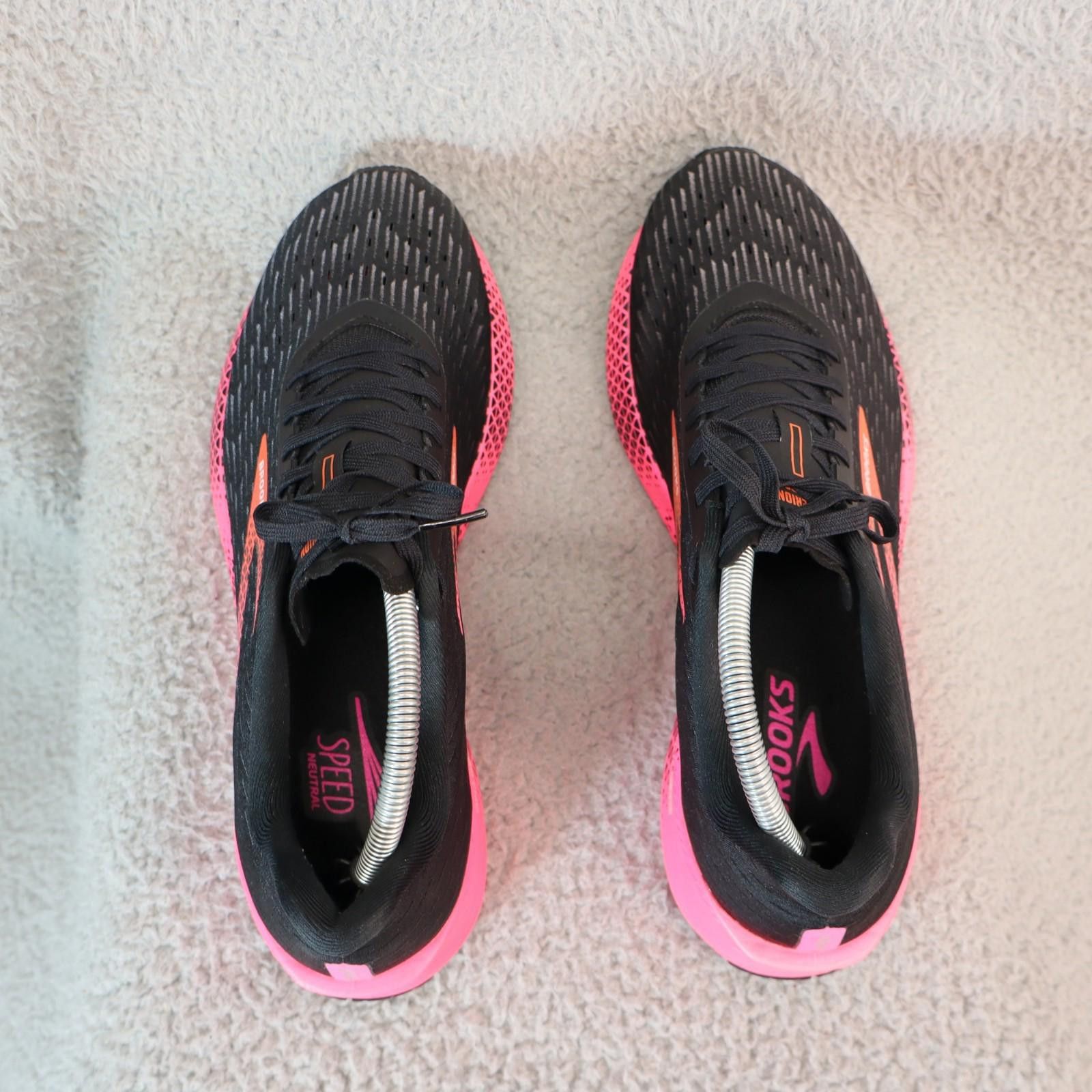 Brooks Brooks Hyperion Tempo Womans 12 Pink Black Running Shoes GUC Size US 12 / IT 42 - 6 Thumbnail