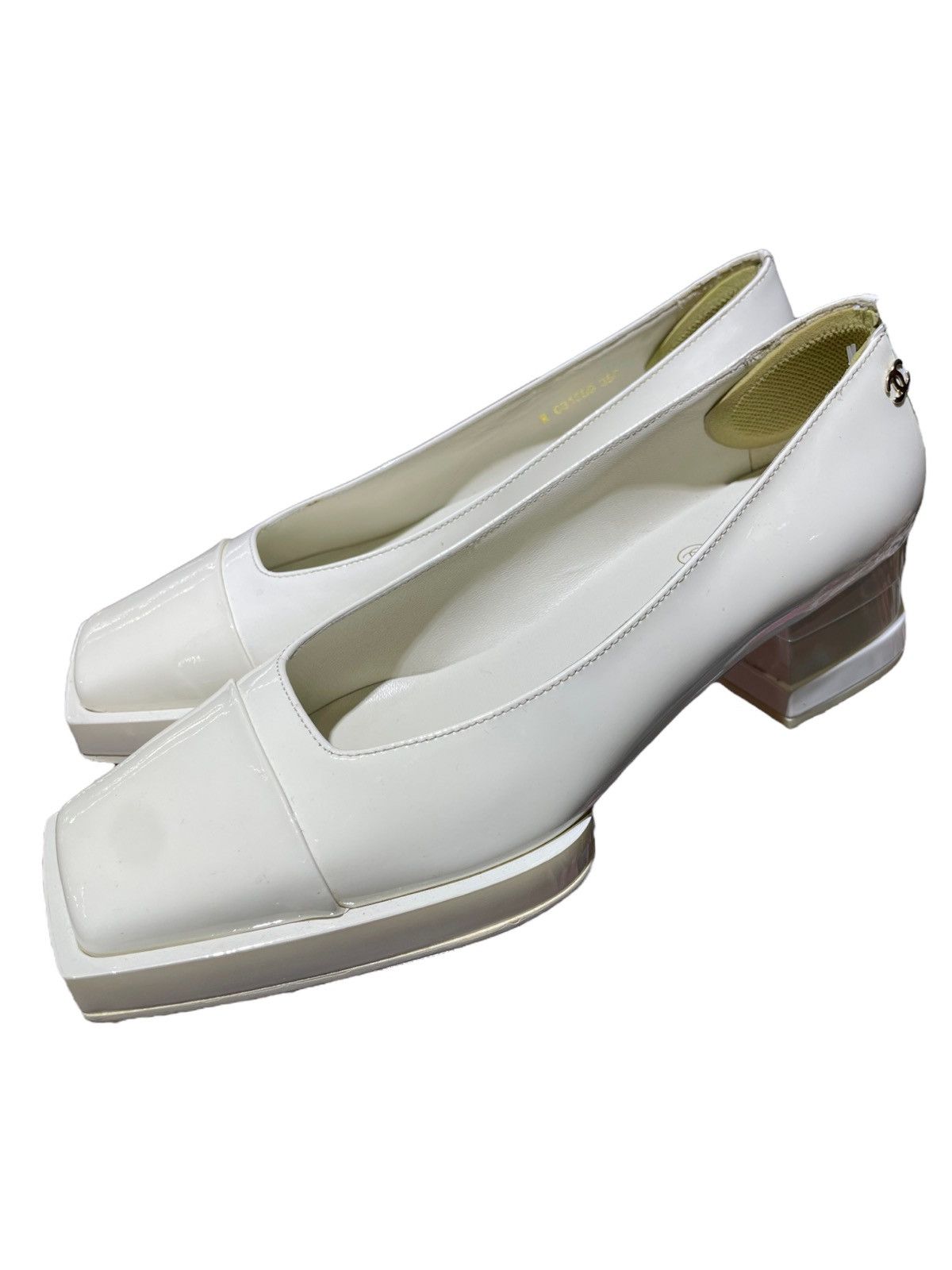 Chanel Chanel Square Toe Heels - No Box Size US 5 / IT 35 - 6 Thumbnail
