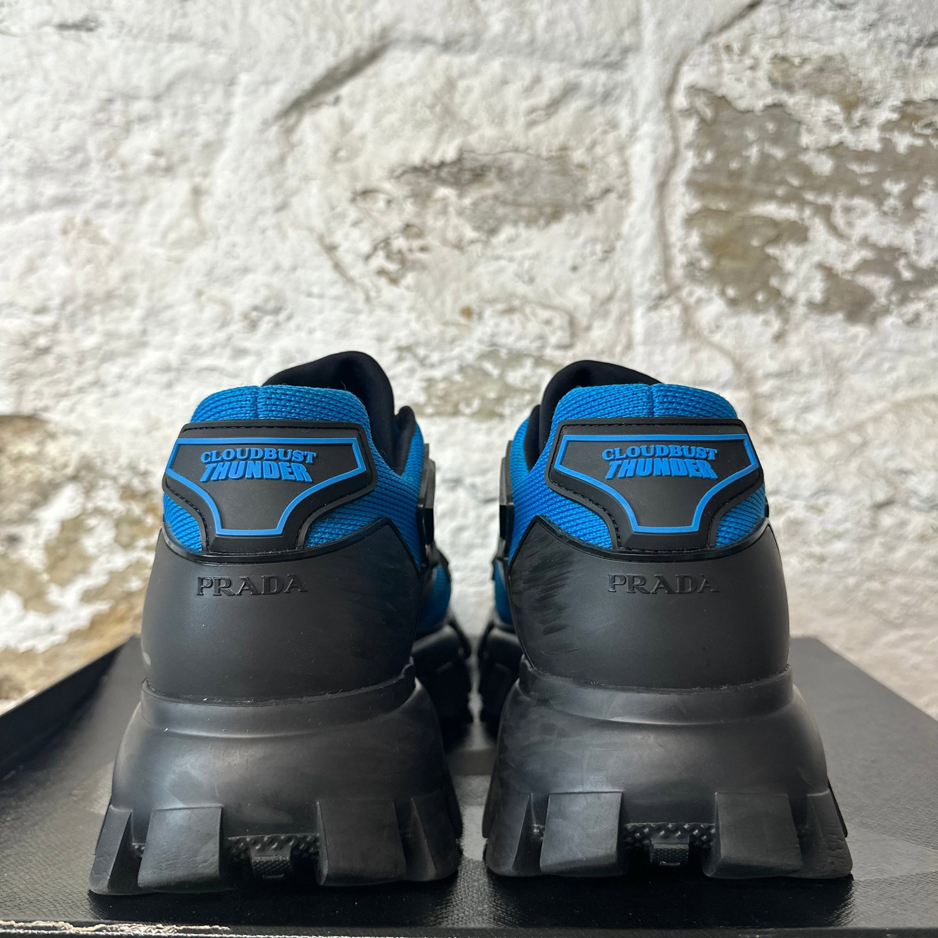Prada Prada Cloudbust Thunder Teal Blue Black Sneaker Size 7 Size US 7 / EU 40 - 5 Thumbnail