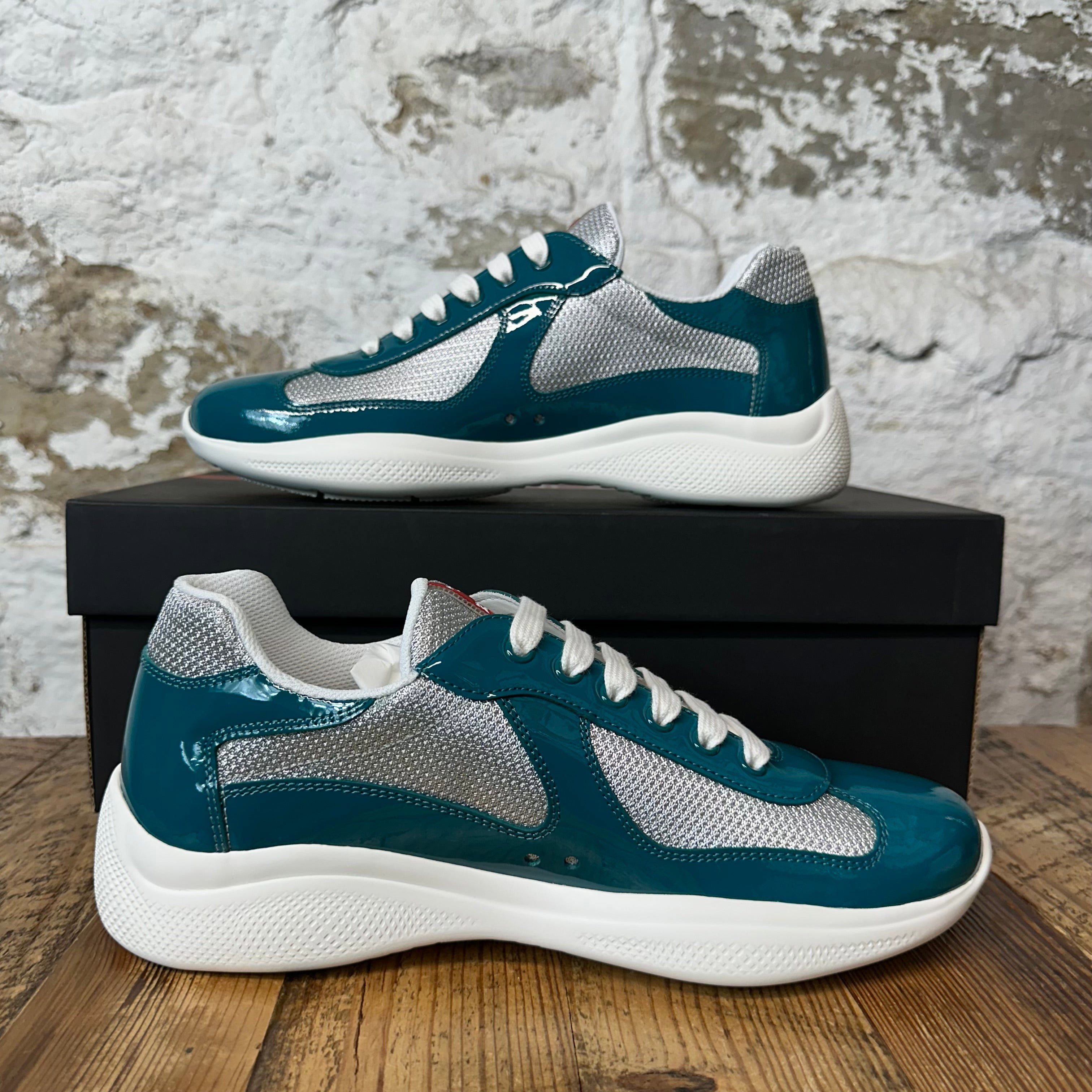 Prada Prada Americas Cup Laguna Patent Sneaker Size 7 NEW Size US 7 / EU 40 - 2 Thumbnail