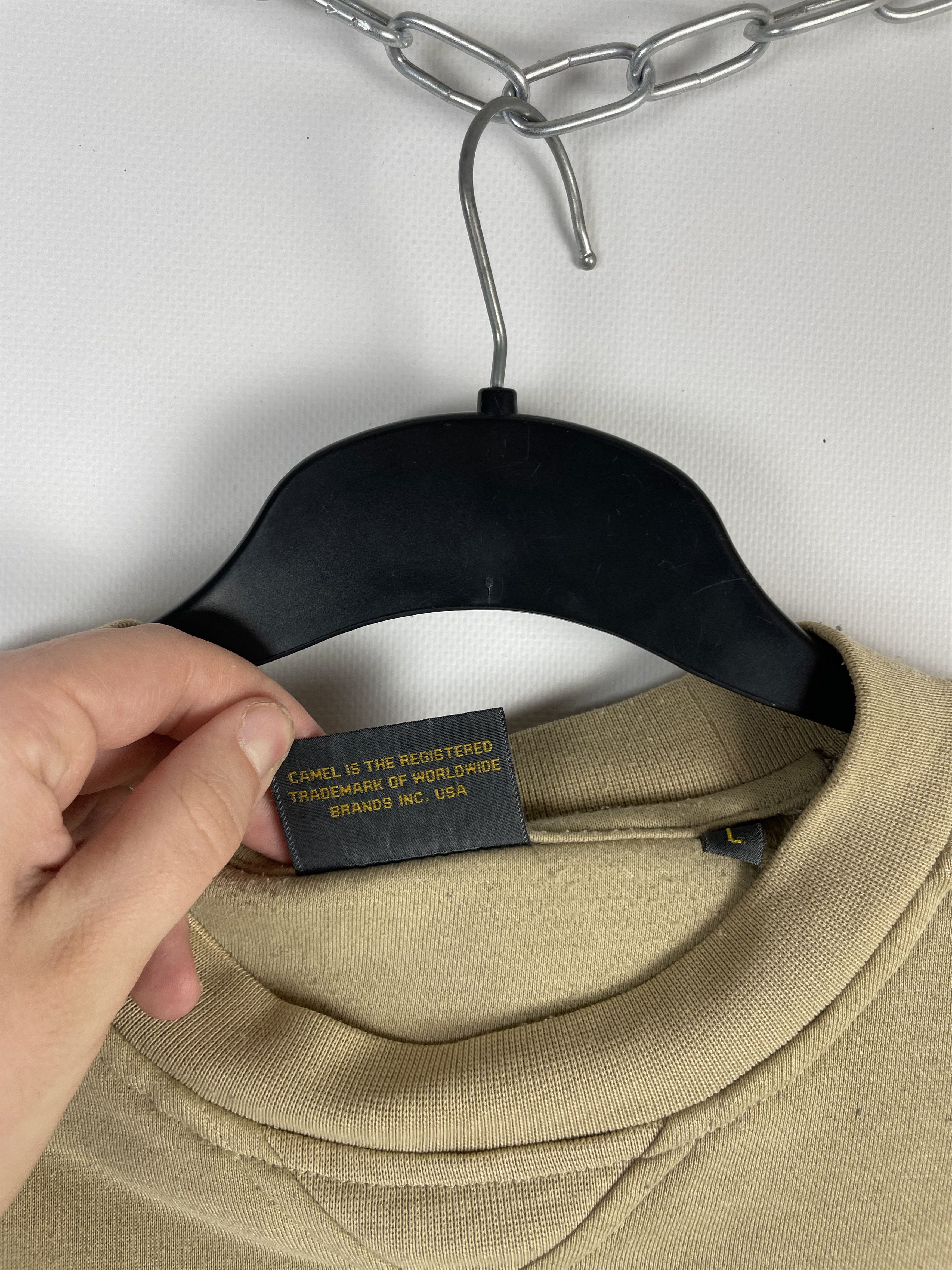 Camel × Vintage Vintage 90's CAMEL Sweatshirt Size US L / EU 52-54 / 3 - 6 Thumbnail