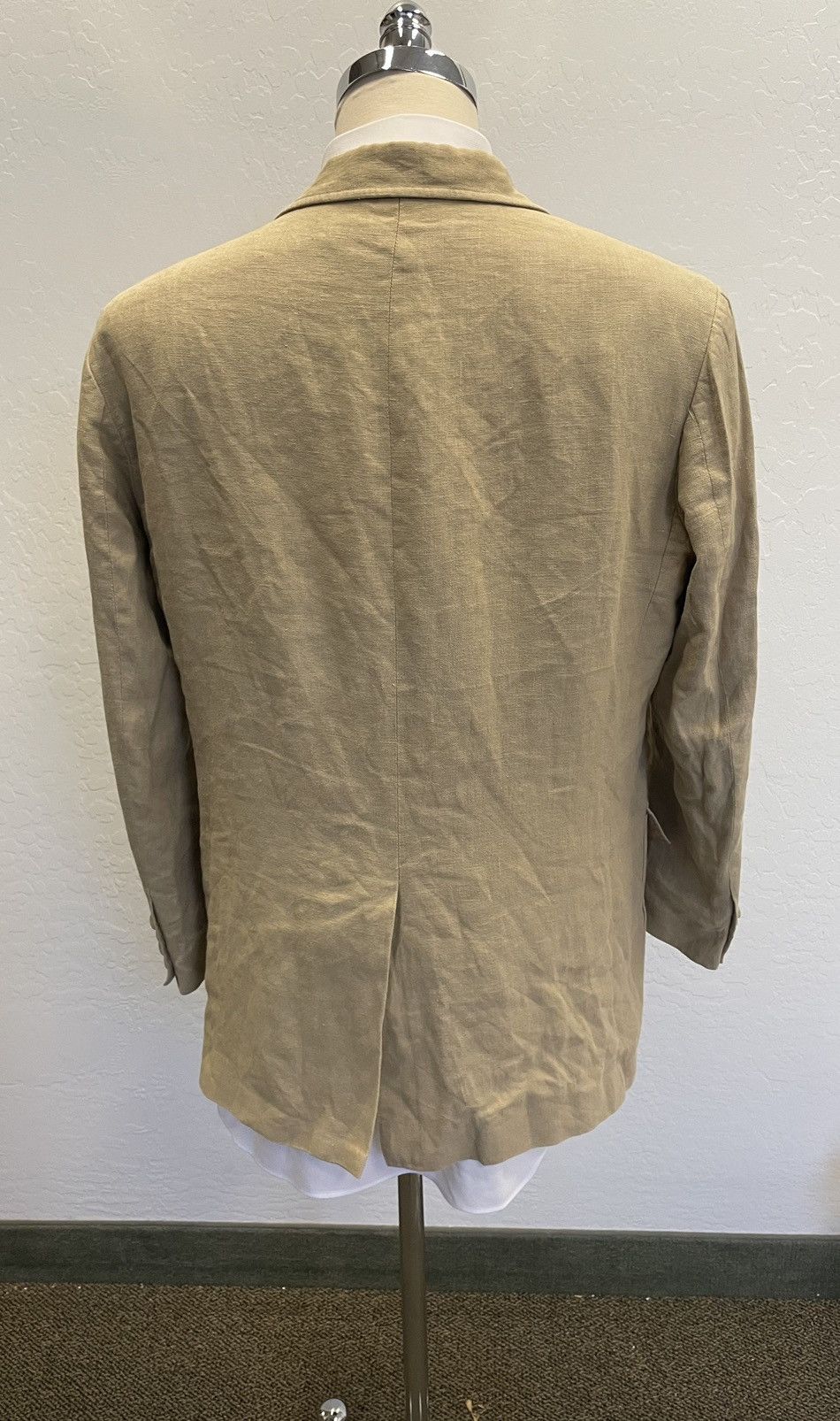 Polo Ralph Lauren × Vintage Vintage Patch Pocket Linen Jacket Size 42R - 4 Thumbnail