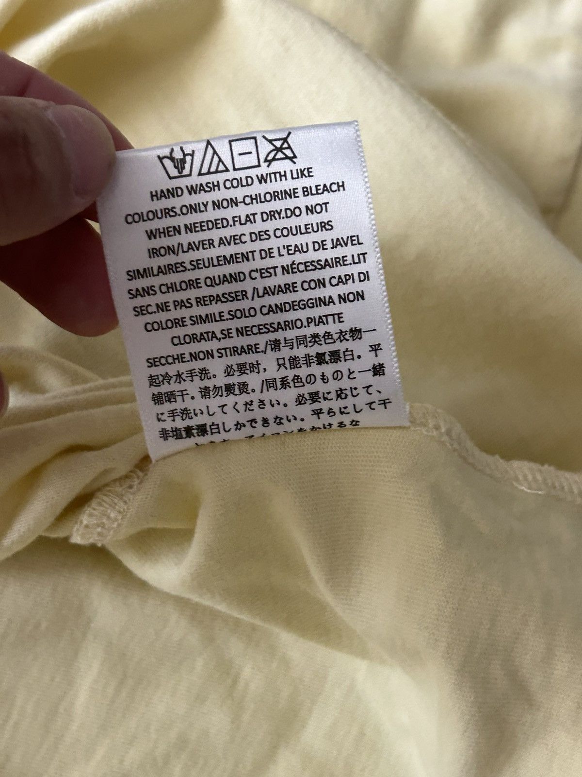 Essentials Fear Of God Canary Mockneck Long Sleeve Size US XXL / EU 58 / 5 - 5 Thumbnail