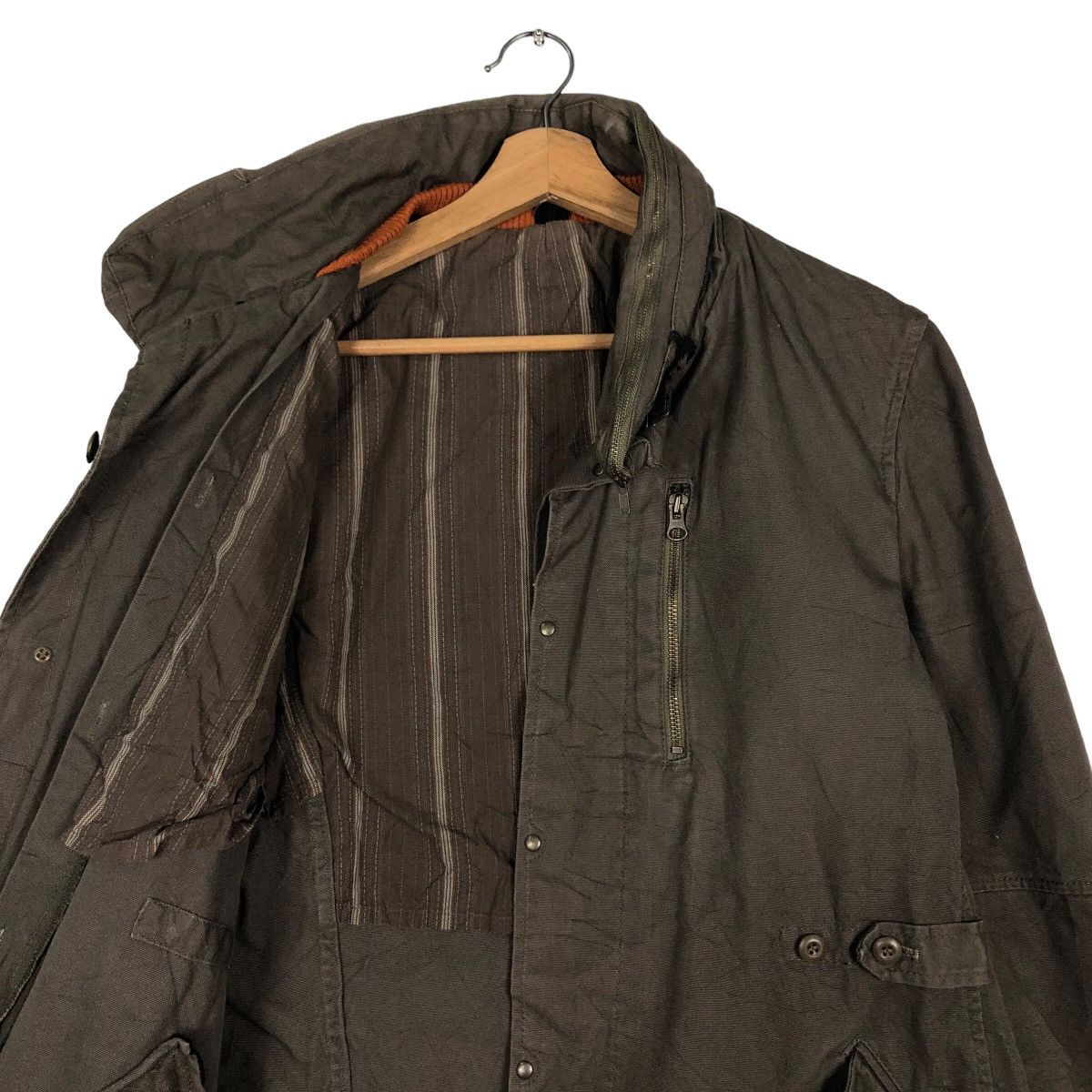 PPFM 🔥Military Parka Jacket Design PPFM Japan Bondage Biker Size US M / EU 48-50 / 2 - 12 Thumbnail