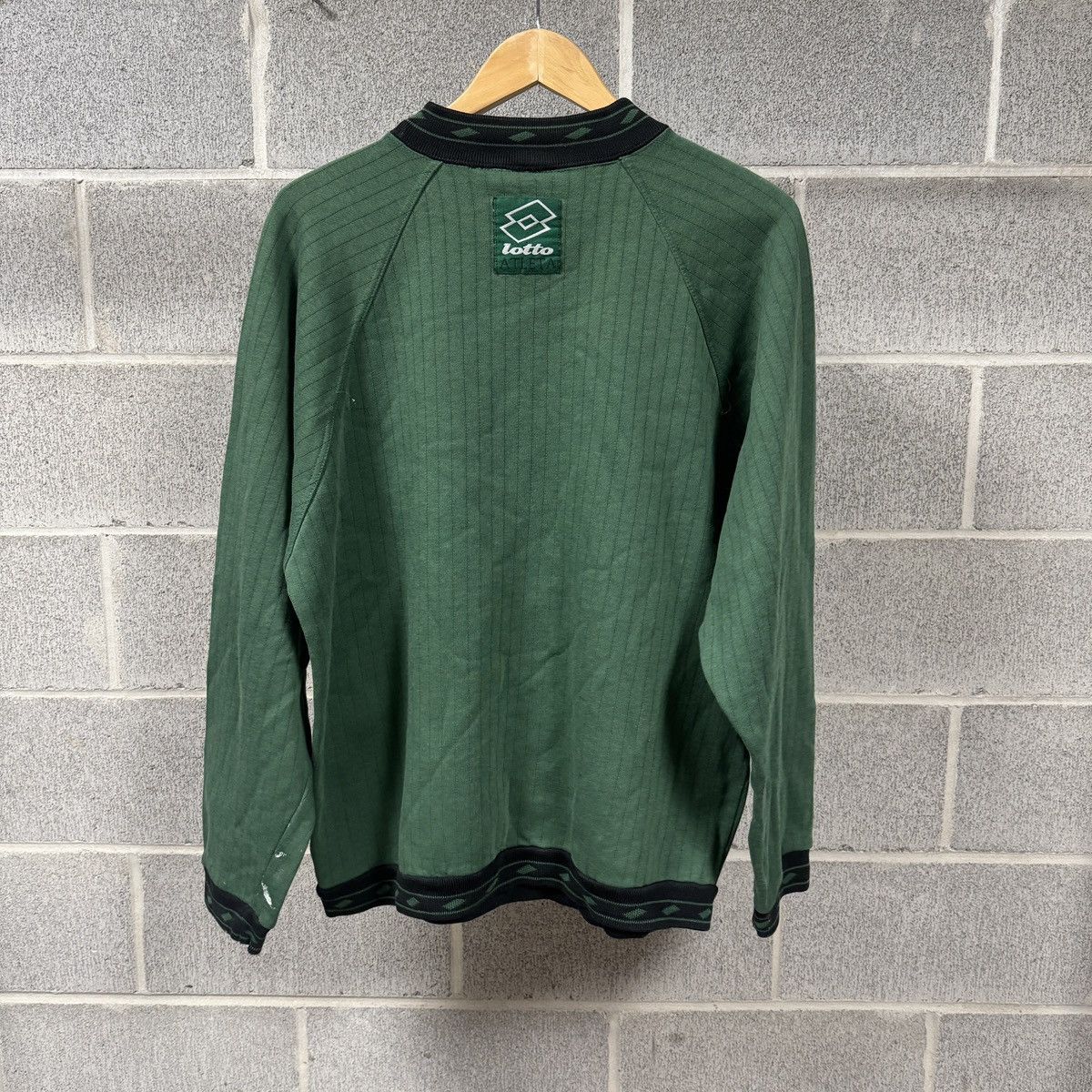 Vintage Vintage 90s Lotto Sport Embroidered Crewneck Soccer Italy Size US XL / EU 56 / 4 - 2 Thumbnail