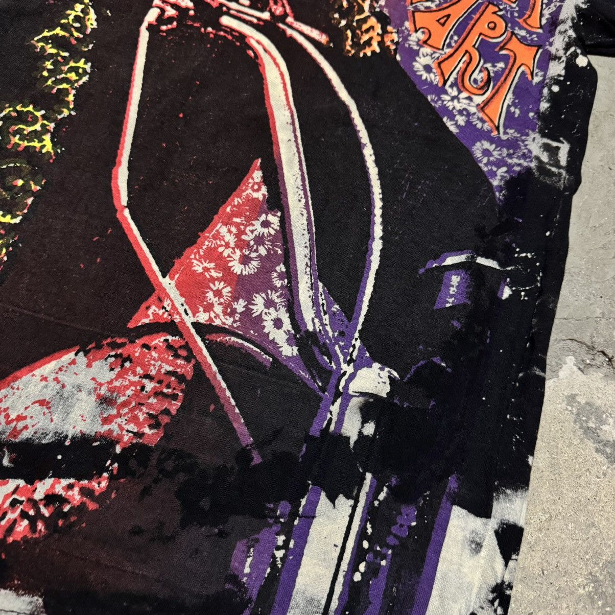 Band Tees × Vintage Vintage Mosquitohead Acid Wash Janis Joplin Tee stedman Size US L / EU 52-54 / 3 - 3 Thumbnail