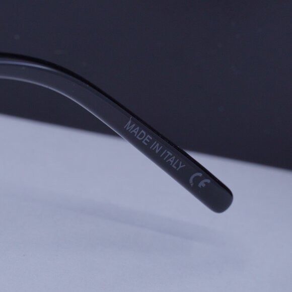Saint Laurent Paris Saint Laurent SL296 001 Eyeglasses Black 55mm Rectangle Size ONE SIZE - 10 Thumbnail