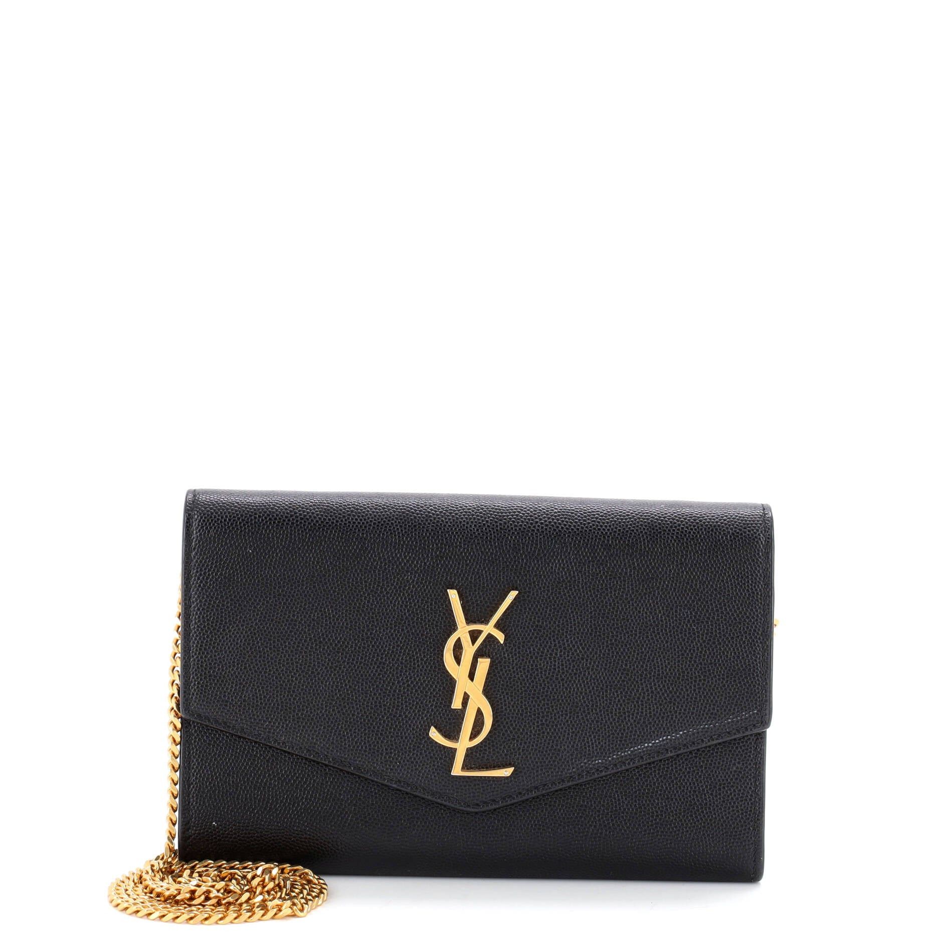 Saint Laurent Paris Uptown Chain Wallet Size ONE SIZE - 1 Thumbnail
