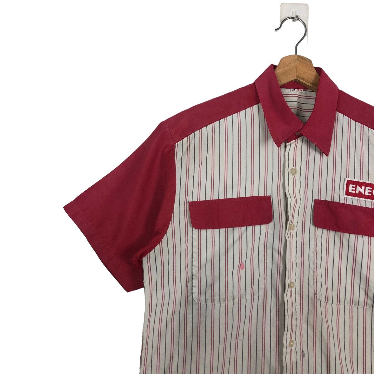 Japanese Brand 🔥90’s True Vintage Distressed Work Jacket Eneos Japan Size US M / EU 48-50 / 2 - 7 Thumbnail