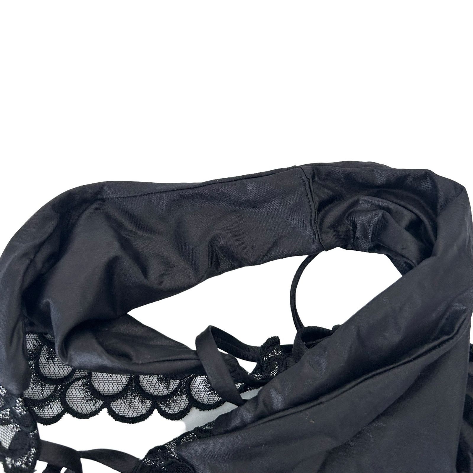 Other Beach Bunny Black A Hard Days Night Bikini Bathing Suit M/L Size ONE SIZE - 4 Thumbnail