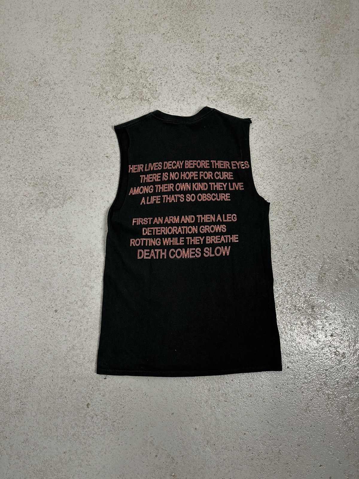 Band Tees Vintage 2008 Death Leprosy Rock Tank Top Size US S / EU 44-46 / 1 - 9 Thumbnail