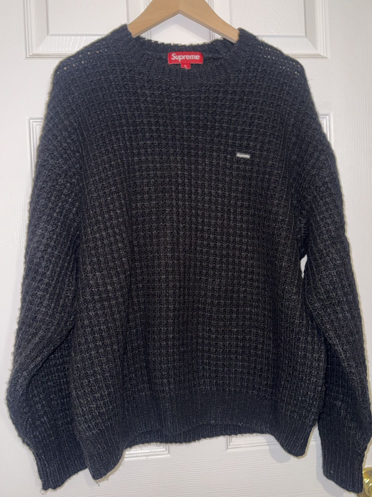 Supreme Supreme Waffle Small box Sweater Size US XL / EU 56 / 4 - 2 Thumbnail