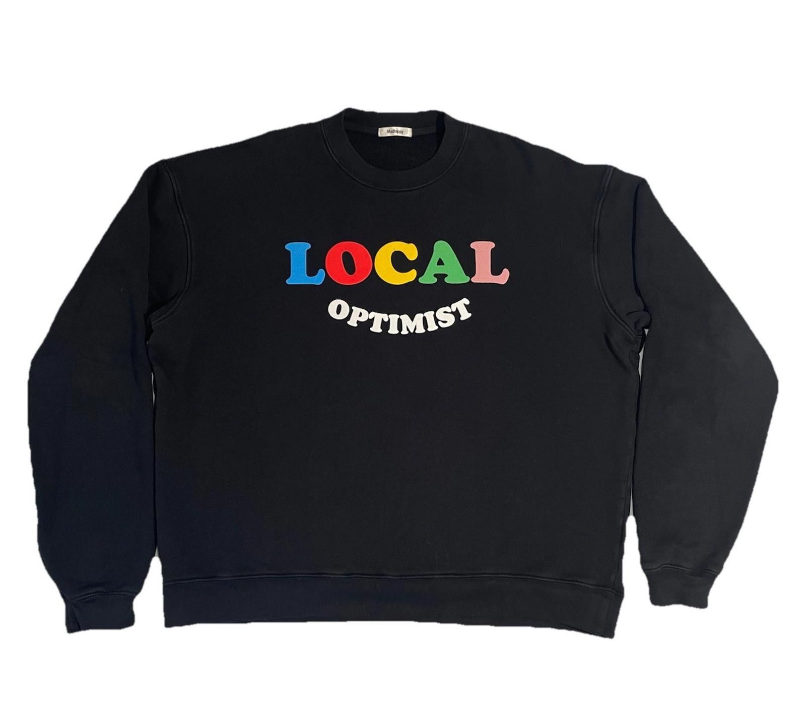 Madhappy Local Optimist Oversized Boxy Heritage Crewneck M