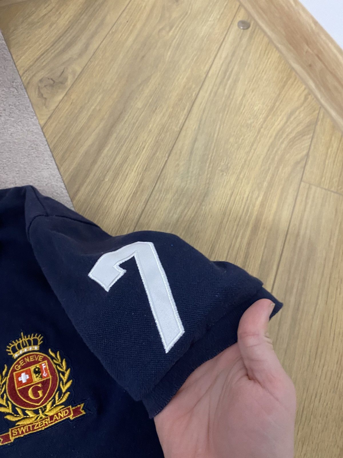 Japanese Brand × Vintage Polo Ralph Like Geneva Switzerland rugby polo jersey Size US M / EU 48-50 / 2 - 5 Thumbnail