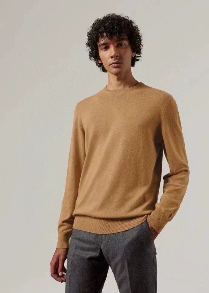 Loro Piana LORO PIANA Excellence series 100%vicuna camel hosiery card Size US L / EU 52-54 / 3 - 1 Thumbnail