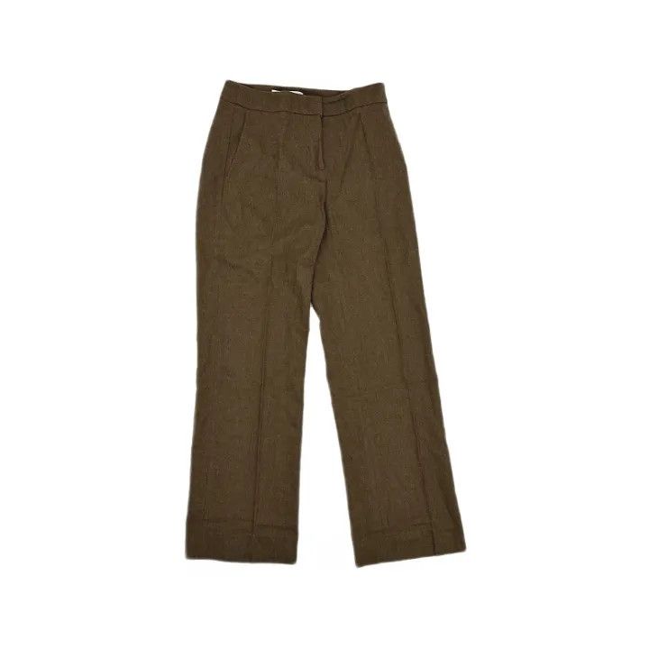 Max Mara Maxmara Casual Chic Straight-leg Trousers 0079 Size 40" / US 18 - 1 Thumbnail