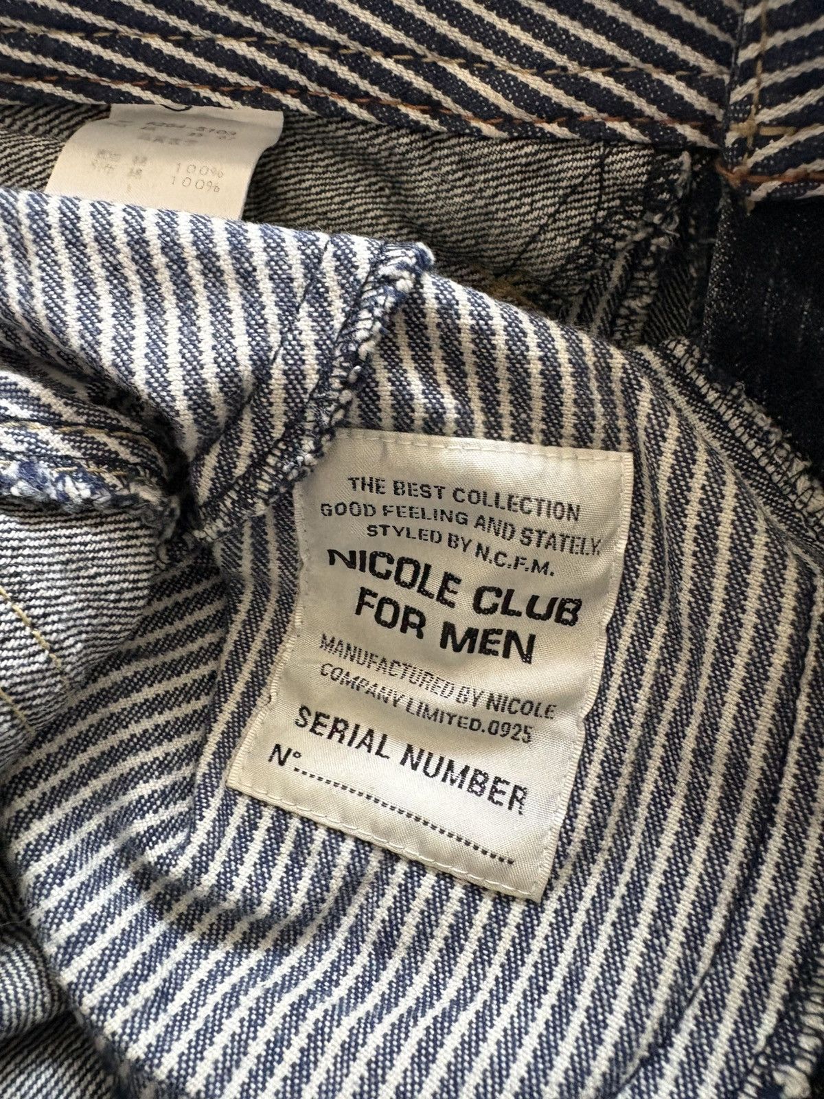 Nicole Club NICOLE CLUB FOR MEN PATCHWORK JEANS Size US 32 / EU 48 - 8 Thumbnail