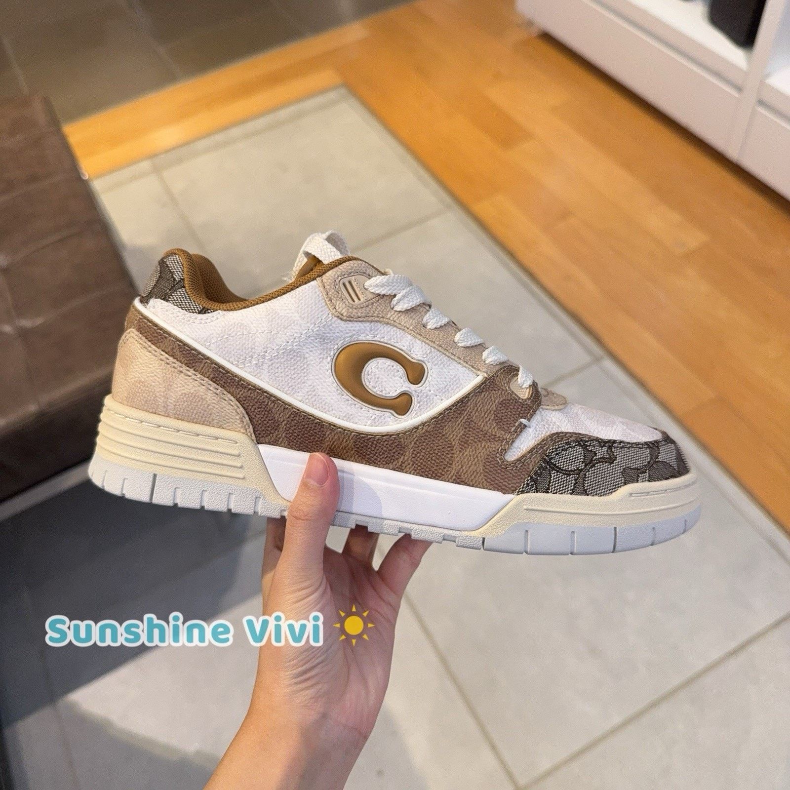 Coach NWT Coach Men's Soho Sneaker In Mixed Signature CAQ11 us 7.5 Size US 7.5 / EU 40-41 - 1 Thumbnail