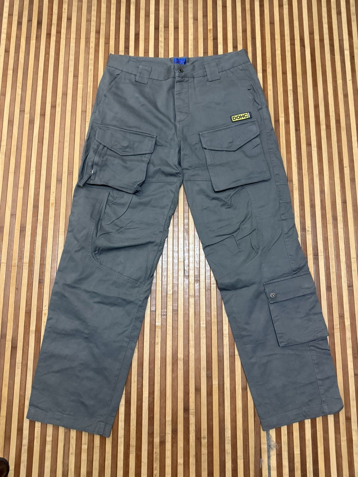Japanese Brand Vintage DOHC Bush Pocket Cargo Pants 8 Pockets Streetwear Size US 34 / EU 50 - 2 Thumbnail