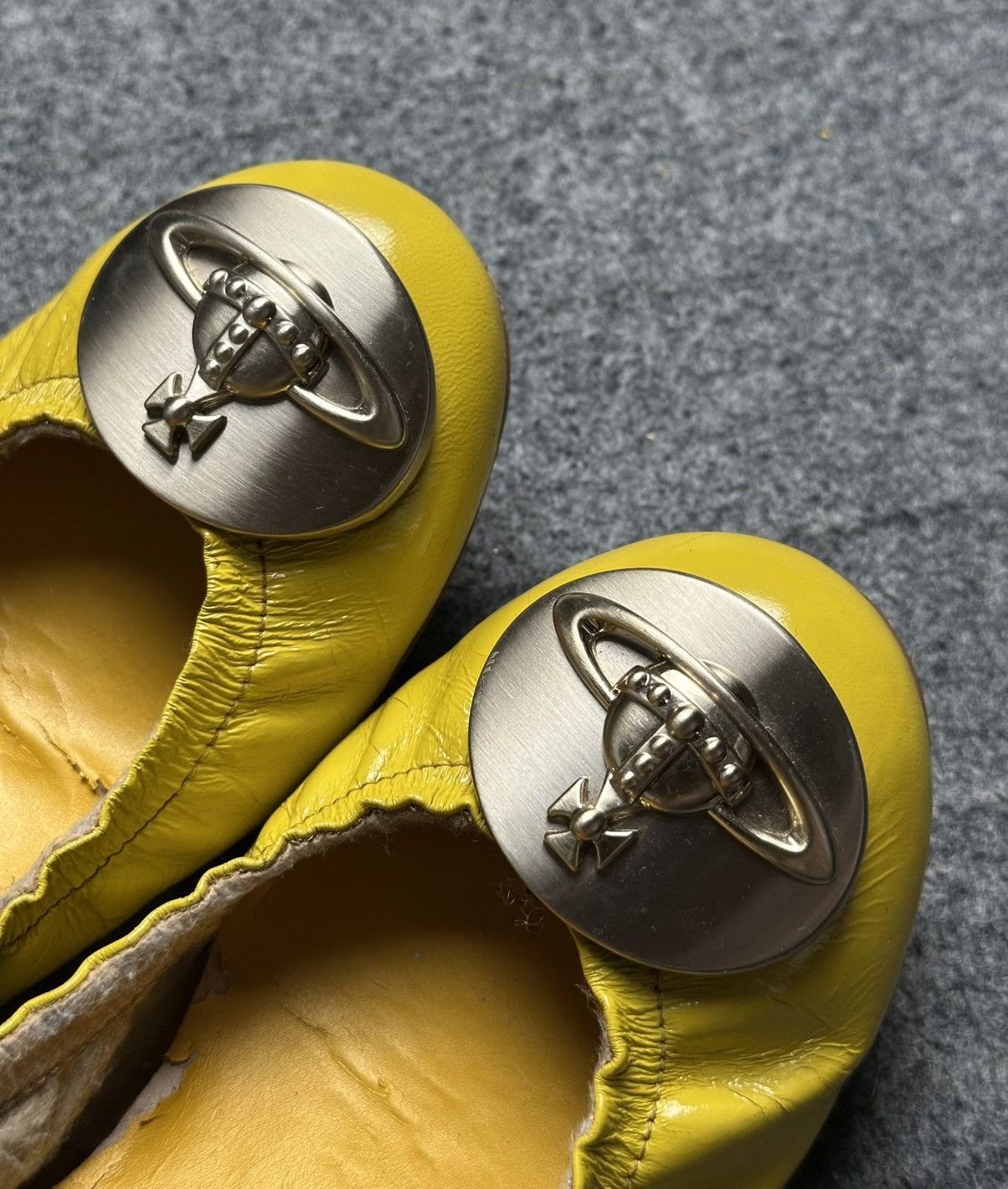 Vivienne Westwood Vivienne Westwood - Anglomania - Patent Leather Orb Logo Size US 6 / IT 36 - 6 Thumbnail