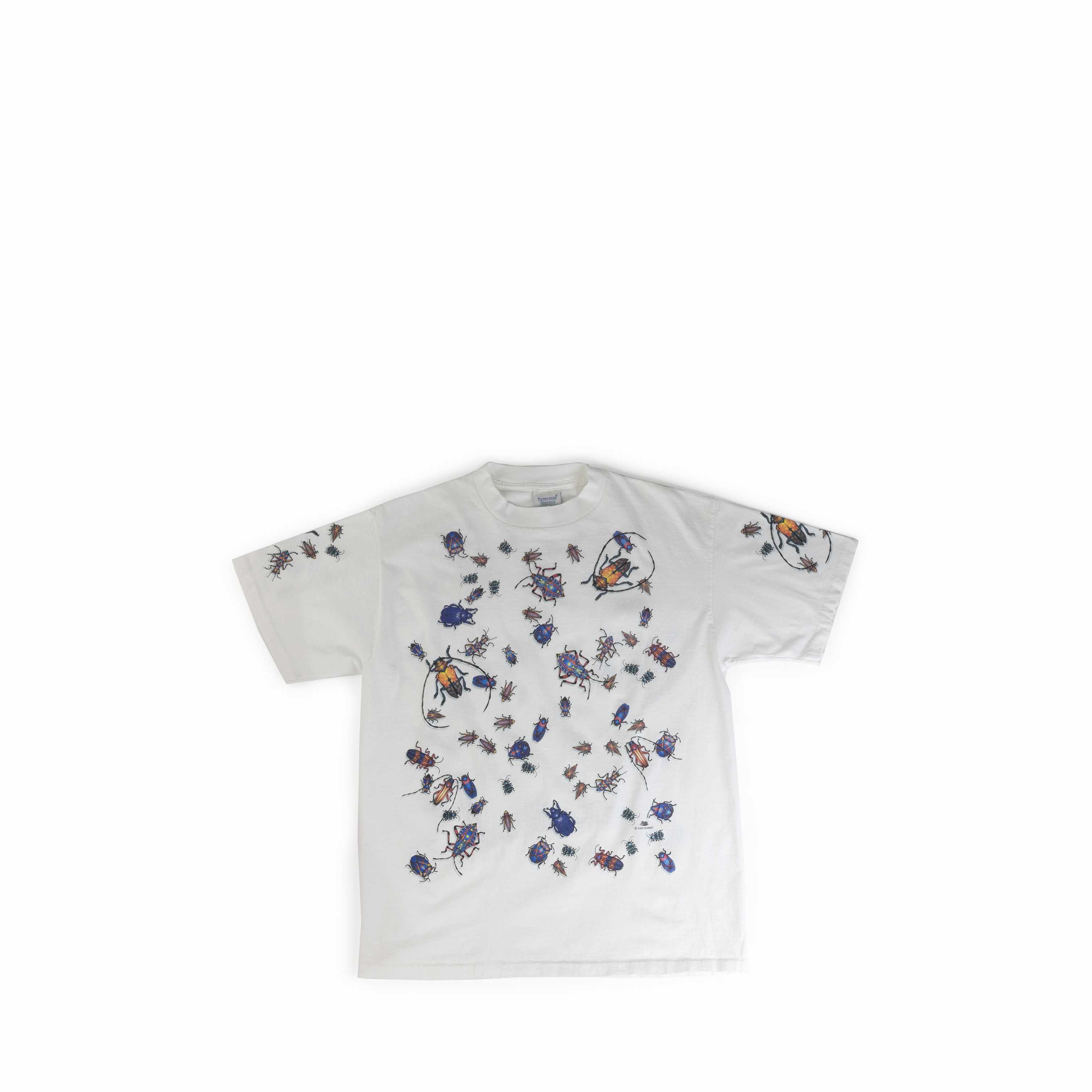 Vintage Vintage 1990's Bugs All Over Print Tee Shirt Size US L / EU 52-54 / 3 - 1 Thumbnail
