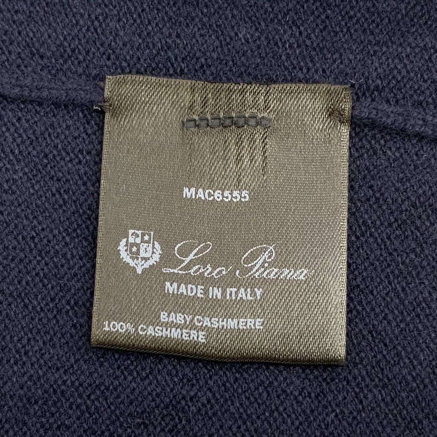 Loro Piana Loro Piana Bady Cashmere Hoodie Jacket Navy (40) Size S / US 4 / IT 40 - 7 Thumbnail