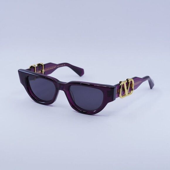 Valentino Valentino V-DUE VLS-103D Sunglasses Crystal Purple Size ONE SIZE - 1 Thumbnail