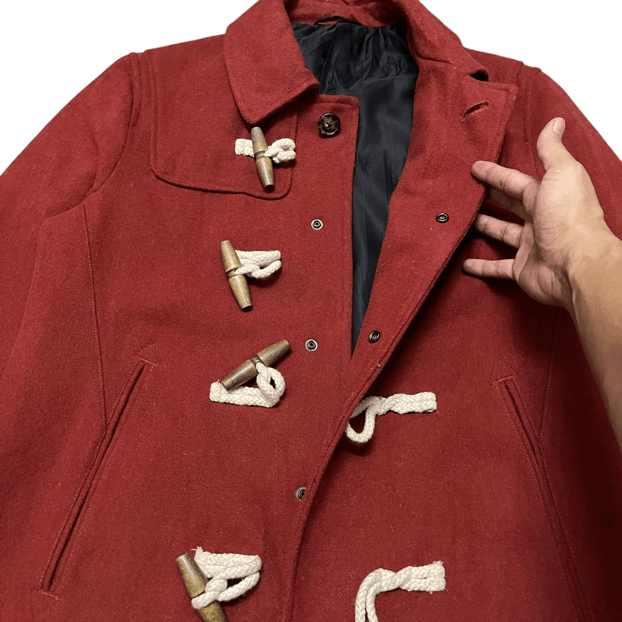 Denime Vintage Denime Japan Duffle Coat Size US M / EU 48-50 / 2 - 5 Thumbnail