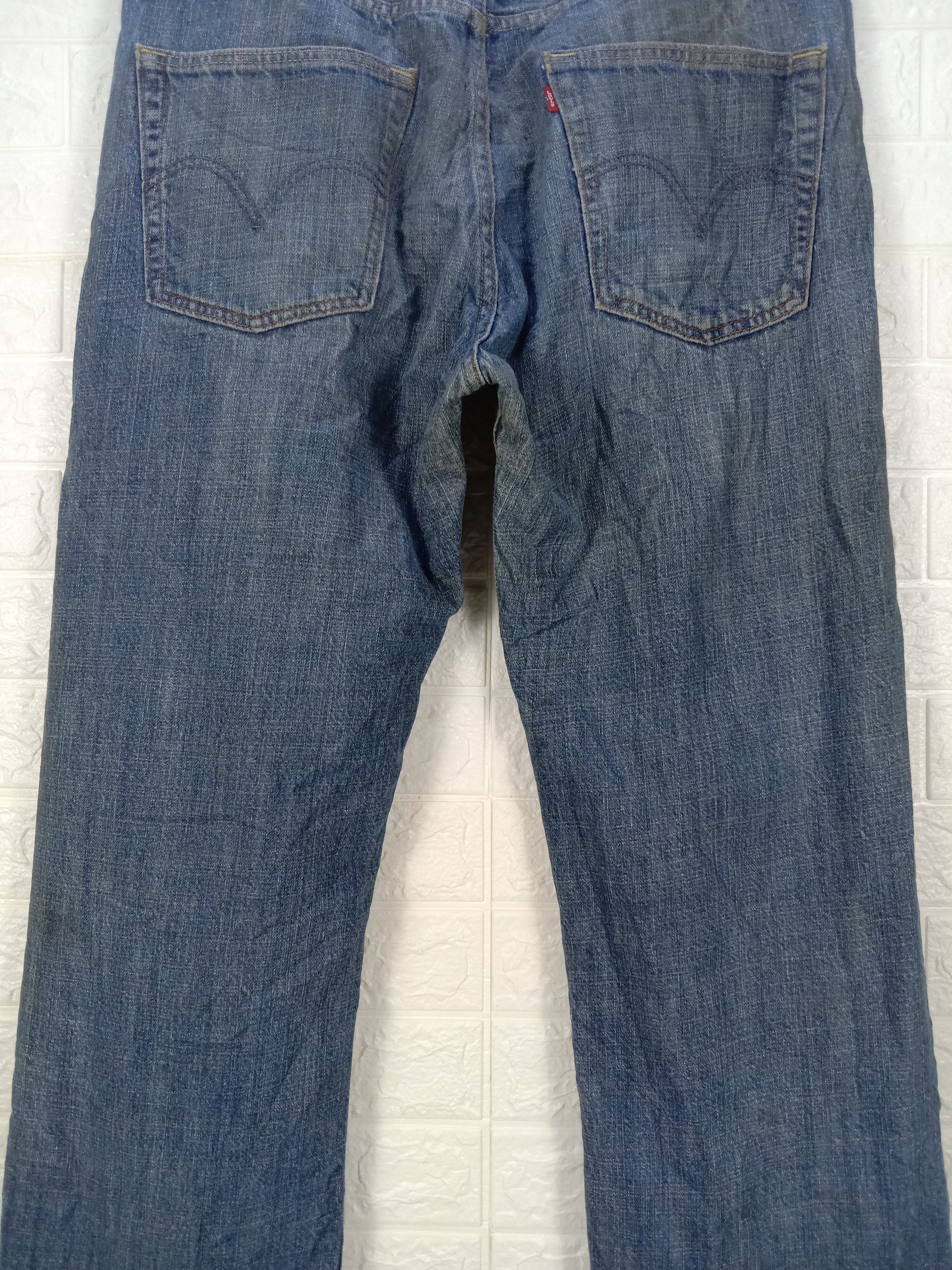 Levi's Vintage Levi's 569 Jeans Dirty Wash Loose Straight Denim Size US 38 / EU 54 - 7 Thumbnail