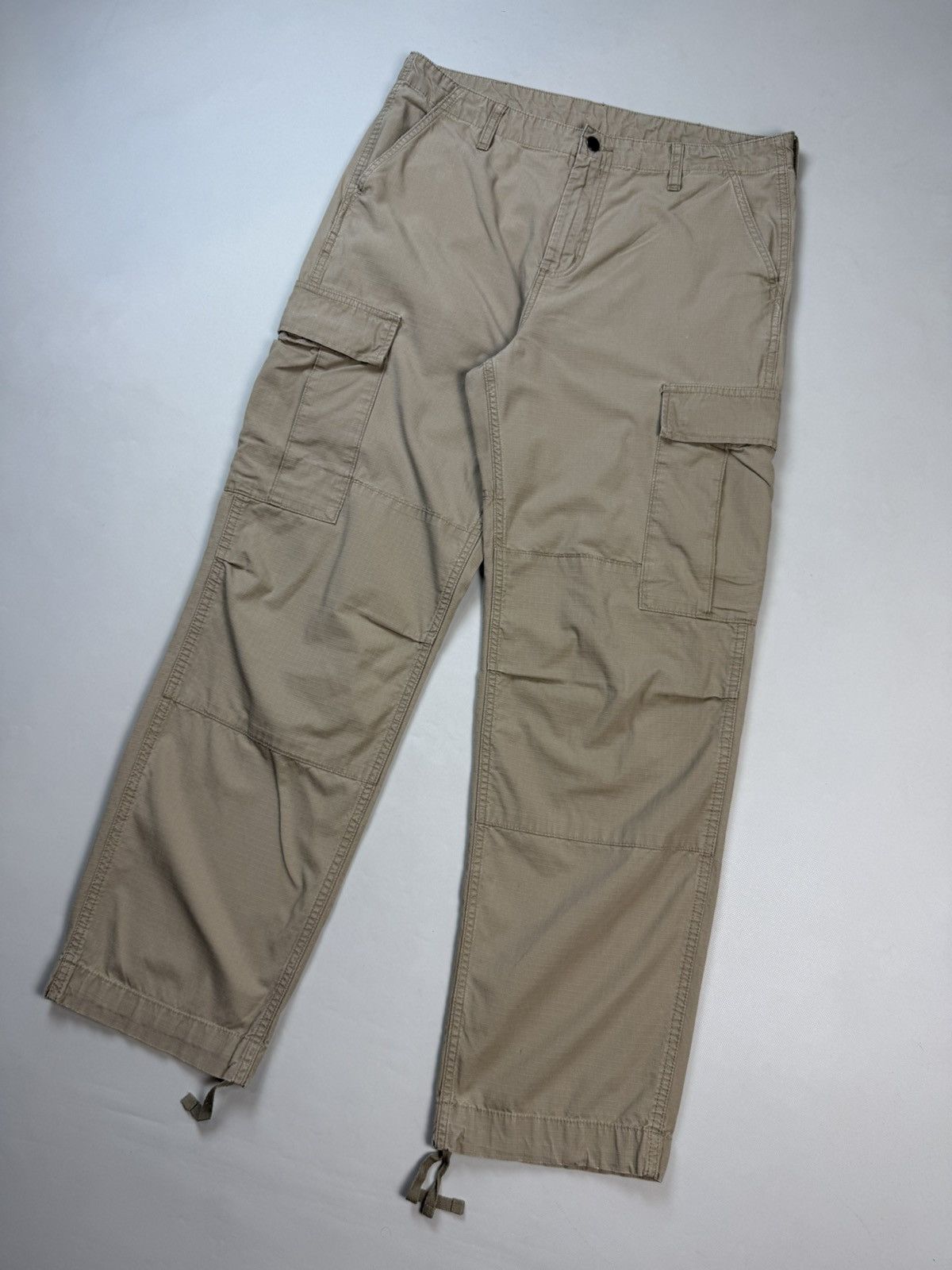 Carhartt Carhartt WIP Men’s Regular Distressed Cargo Pants Trousers Size US 34 / EU 50 - 13 Thumbnail