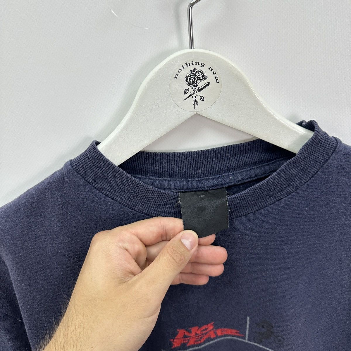No Fear Vintage 90s No Fear sun faded distressed tee moto hype og Size US M / EU 48-50 / 2 - 14 Thumbnail