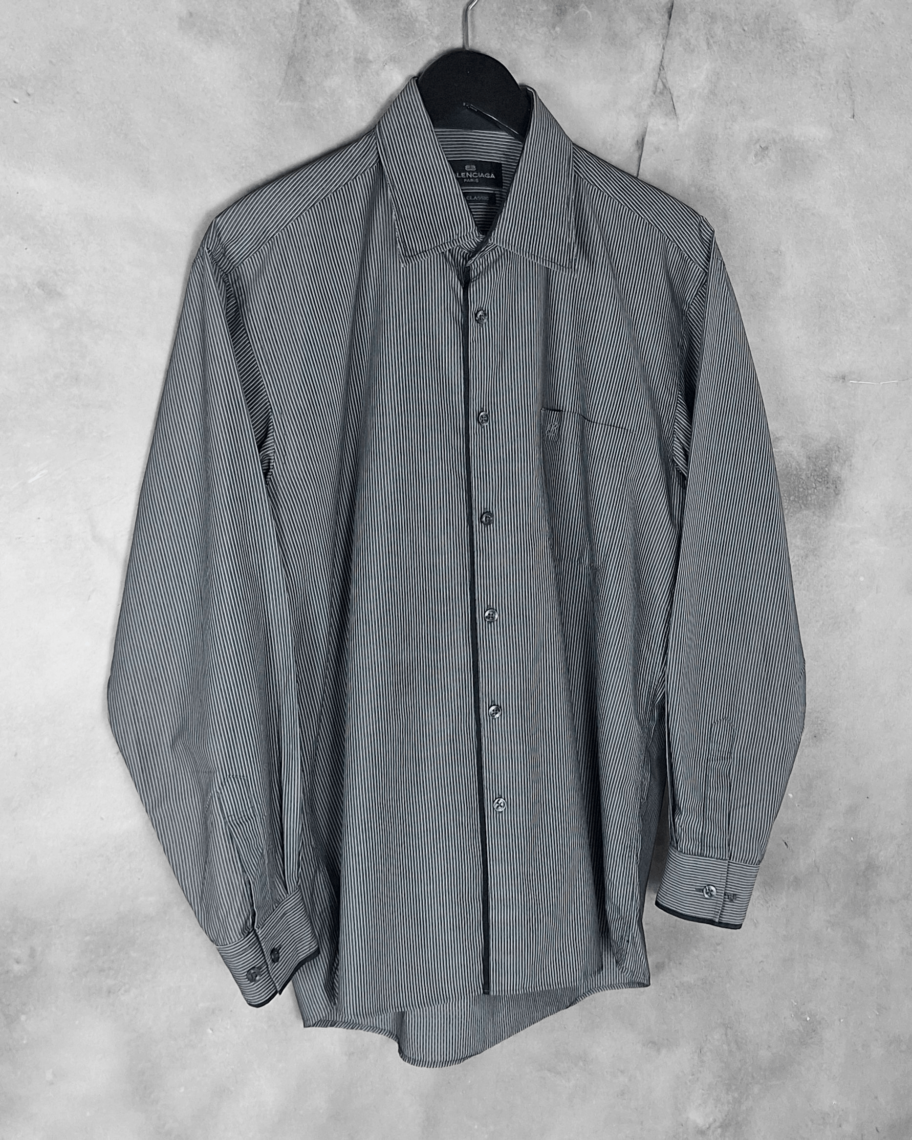 Balenciaga Vintage Balenciaga Shirt Size US M / EU 48-50 / 2 - 2 Thumbnail