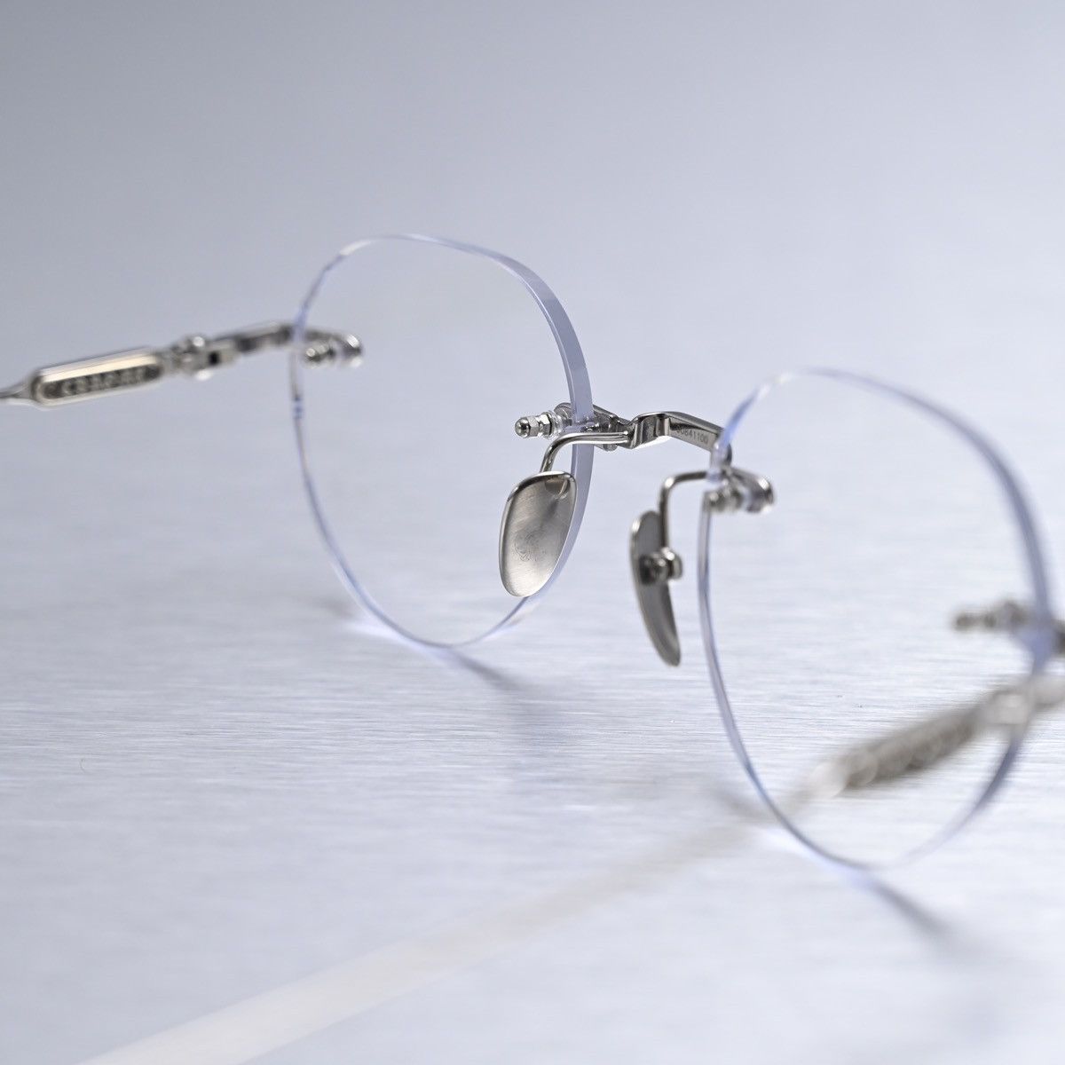 Chrome Hearts CHROME HEARTS SOFFFFFFFFERS I SHINY SILVER GLASSES Size ONE SIZE - 6 Thumbnail