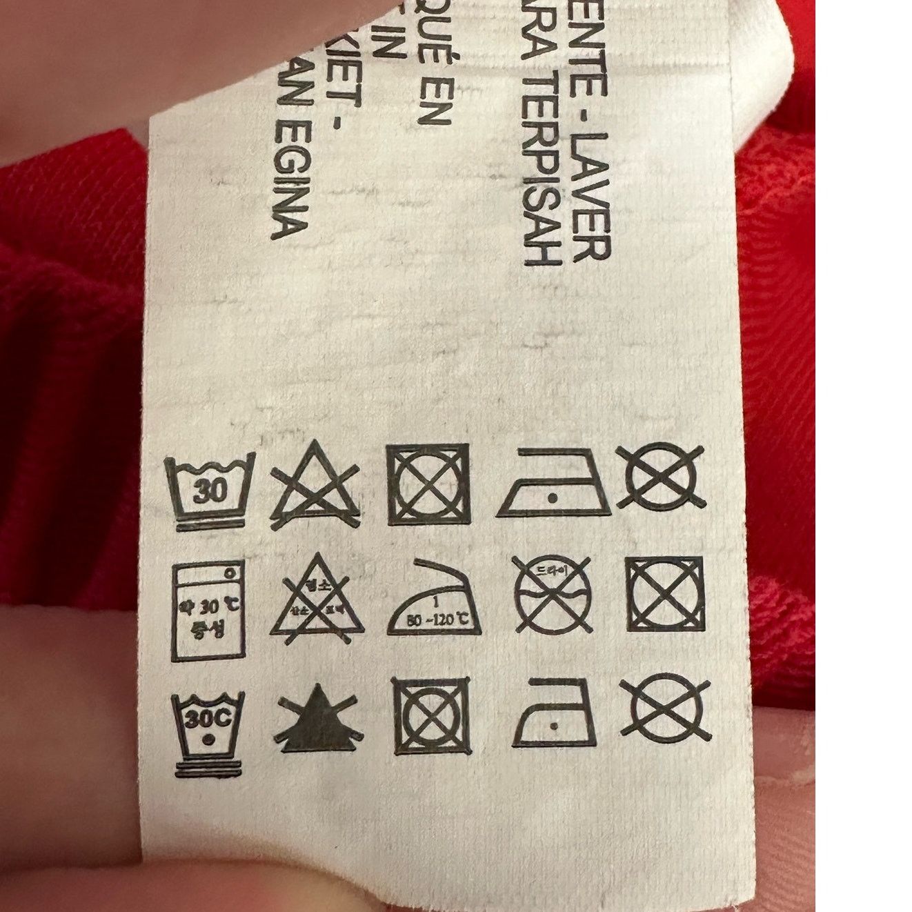 Zara Zara red pull on sweatpants size Small Size 30" / US 8 / IT 44 - 6 Thumbnail
