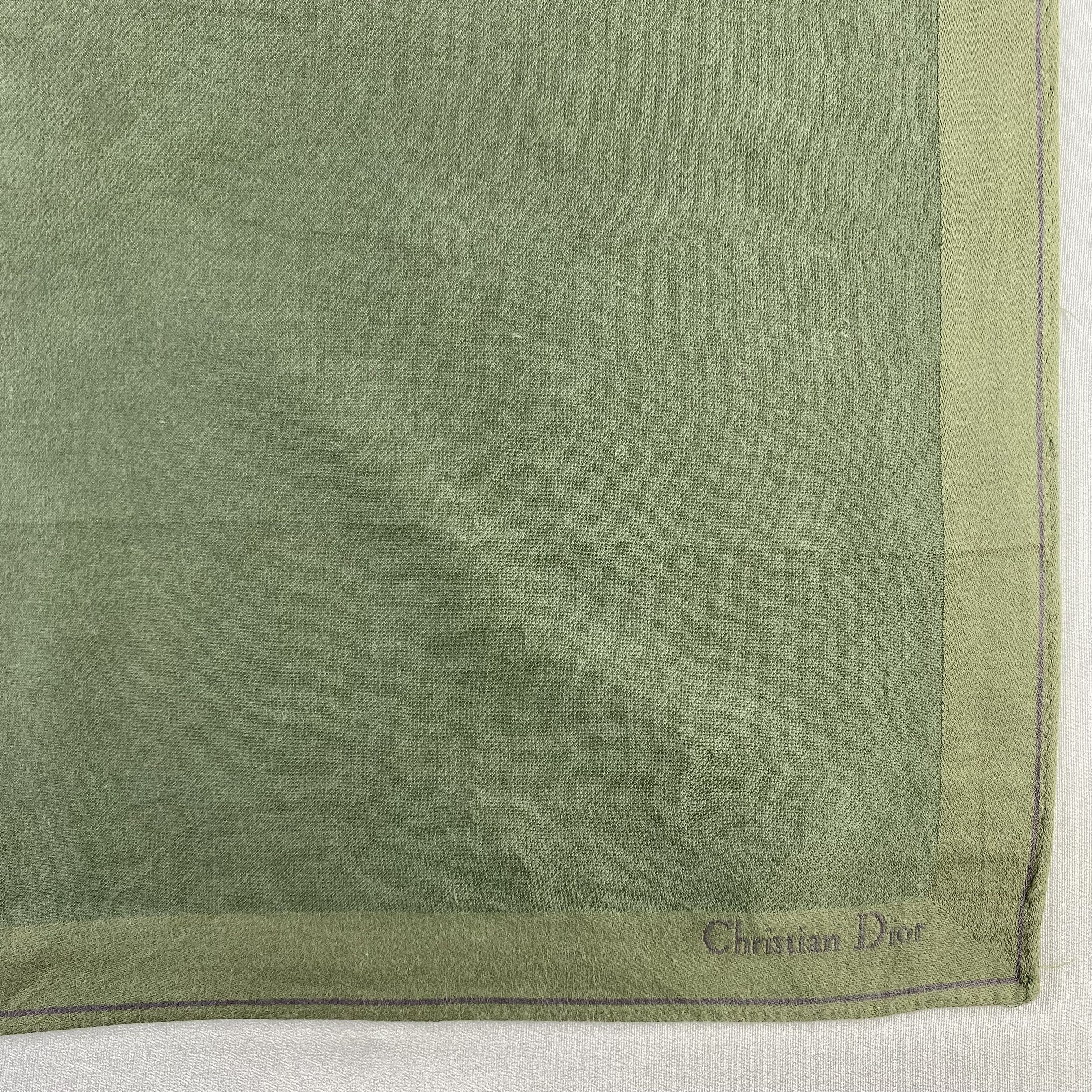 Vintage Christian Dior Monsieur Handkerchief / Neckerchief-P1192 Size ONE SIZE - 3 Thumbnail