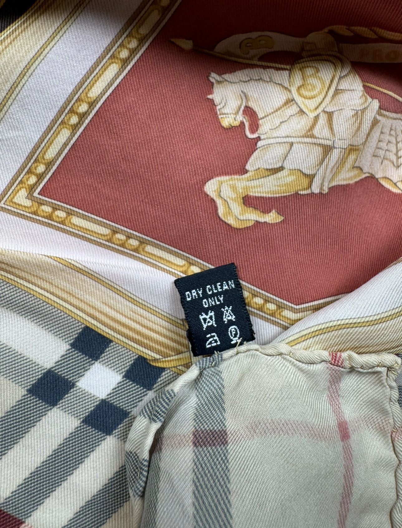 Burberry Burberry Nova Check Silk Scarf Size ONE SIZE - 9 Thumbnail