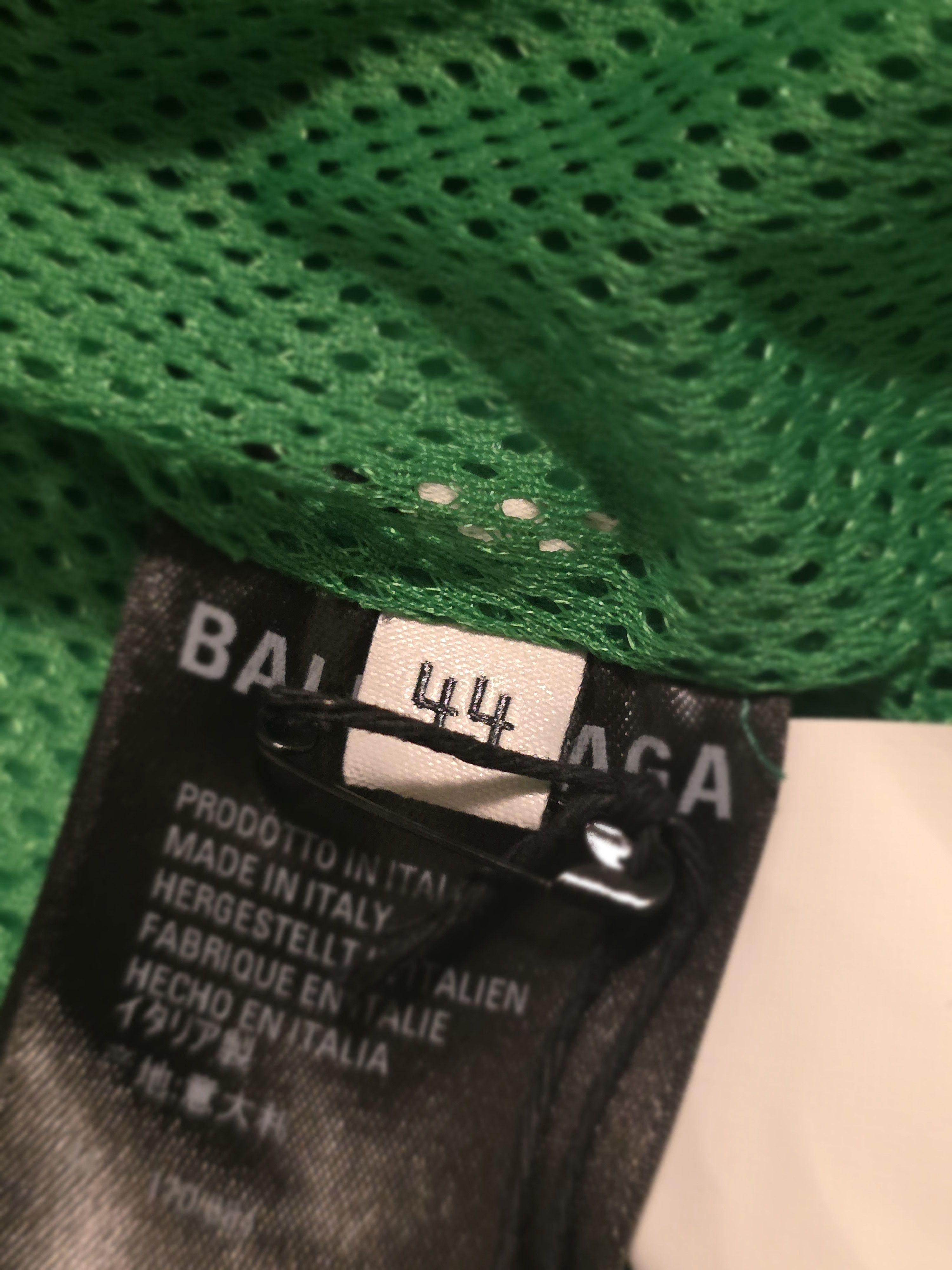 Balenciaga Double Brushed Fleece Green Tracksuit Jacket Size US S / EU 44-46 / 1 - 5 Thumbnail