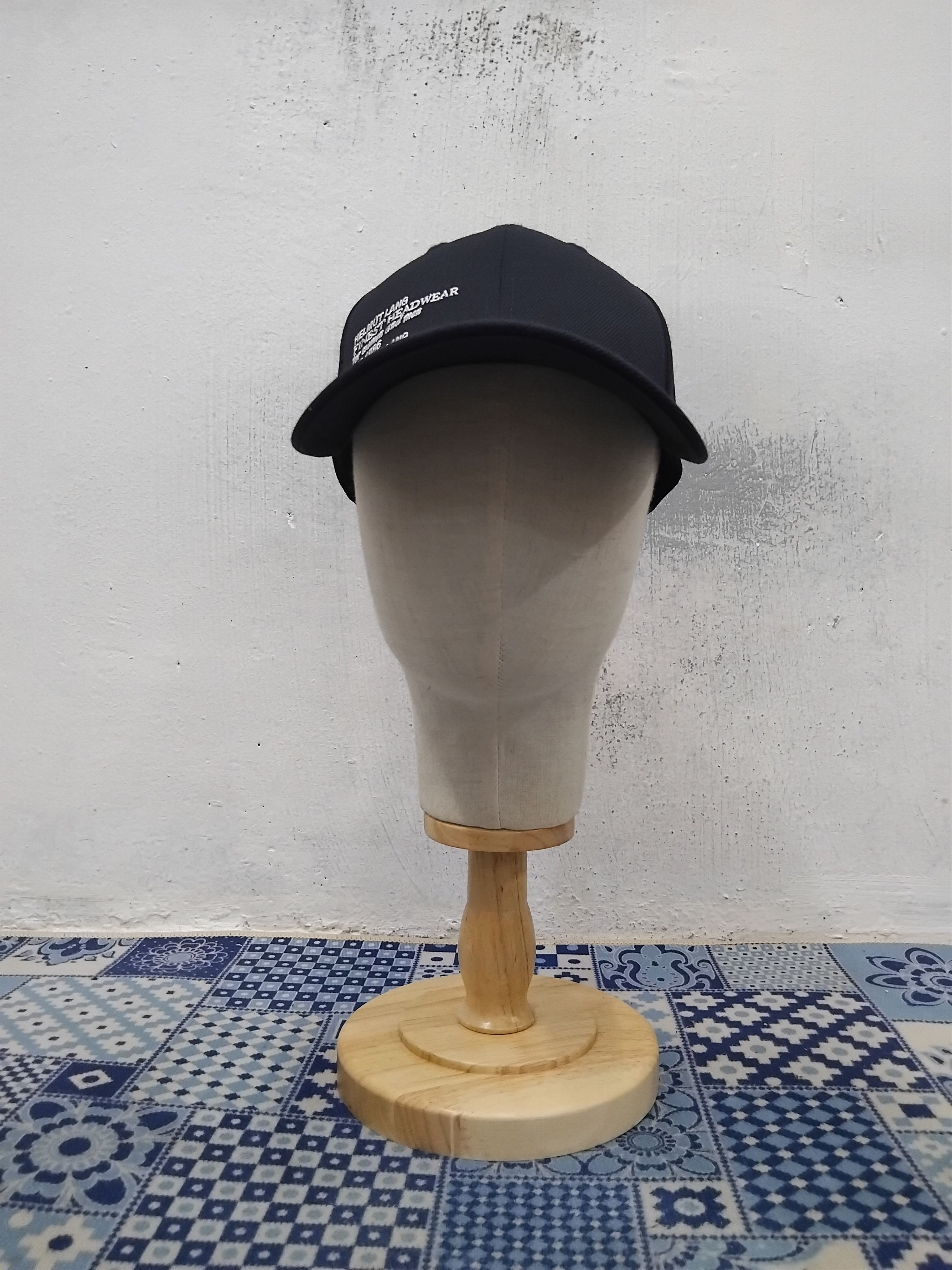 Helmut Lang 💥Helmut lang x New Era Black Colour Cap Size ONE SIZE - 5 Thumbnail