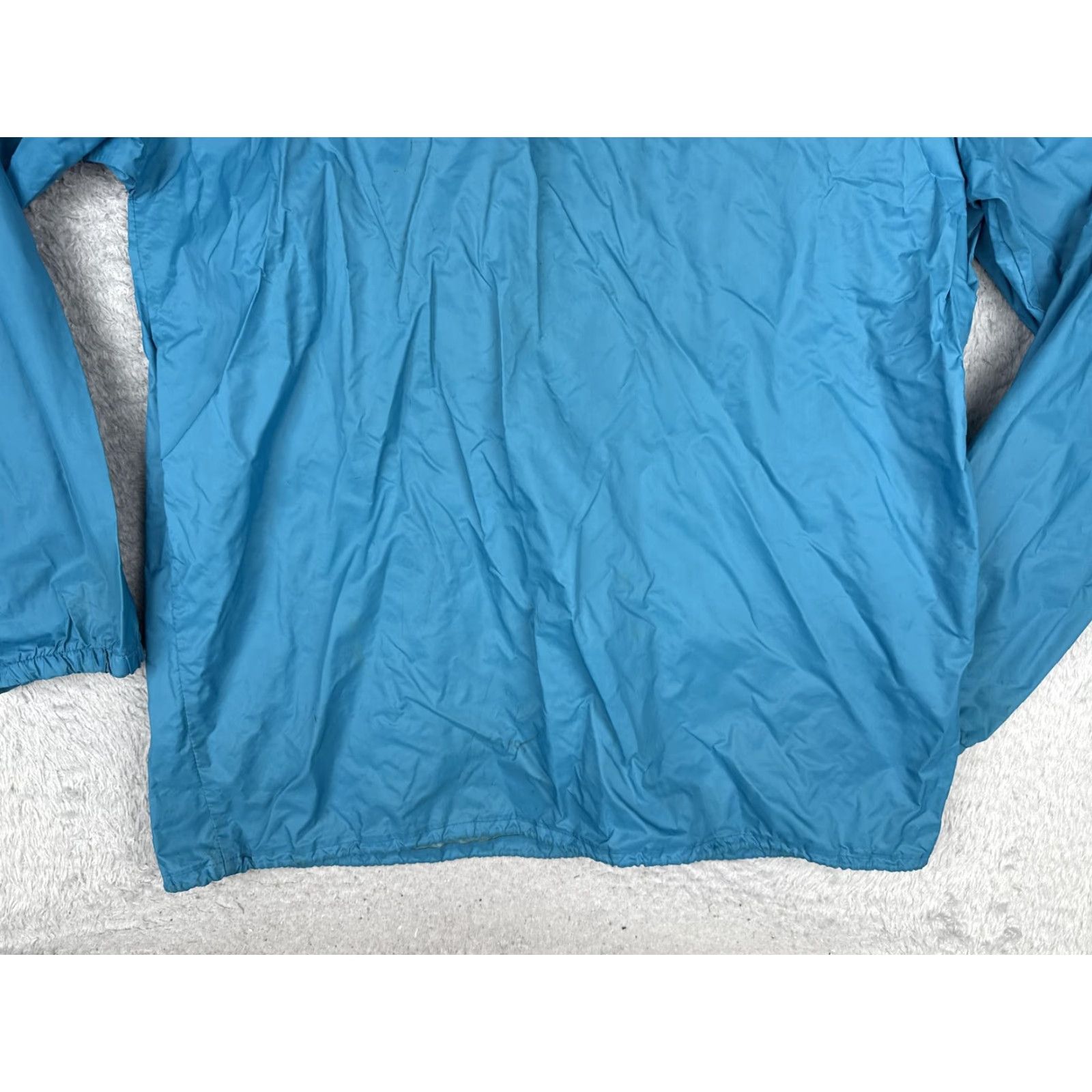 Helly Hansen VINTAGE Helly Hansen Jacket Mens XL Blue Windbreaker 1/4 Zip Hooded Nylon Outdoor Coat Size US XL / EU 56 / 4 - 5 Thumbnail
