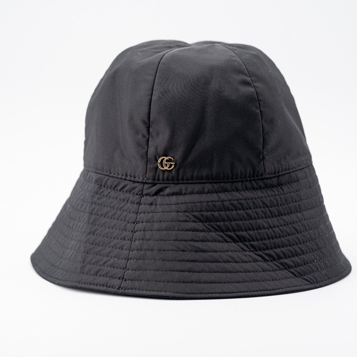 Gucci Gucci Black/Gold Logo Bucket Hat Size ONE SIZE - 3 Thumbnail