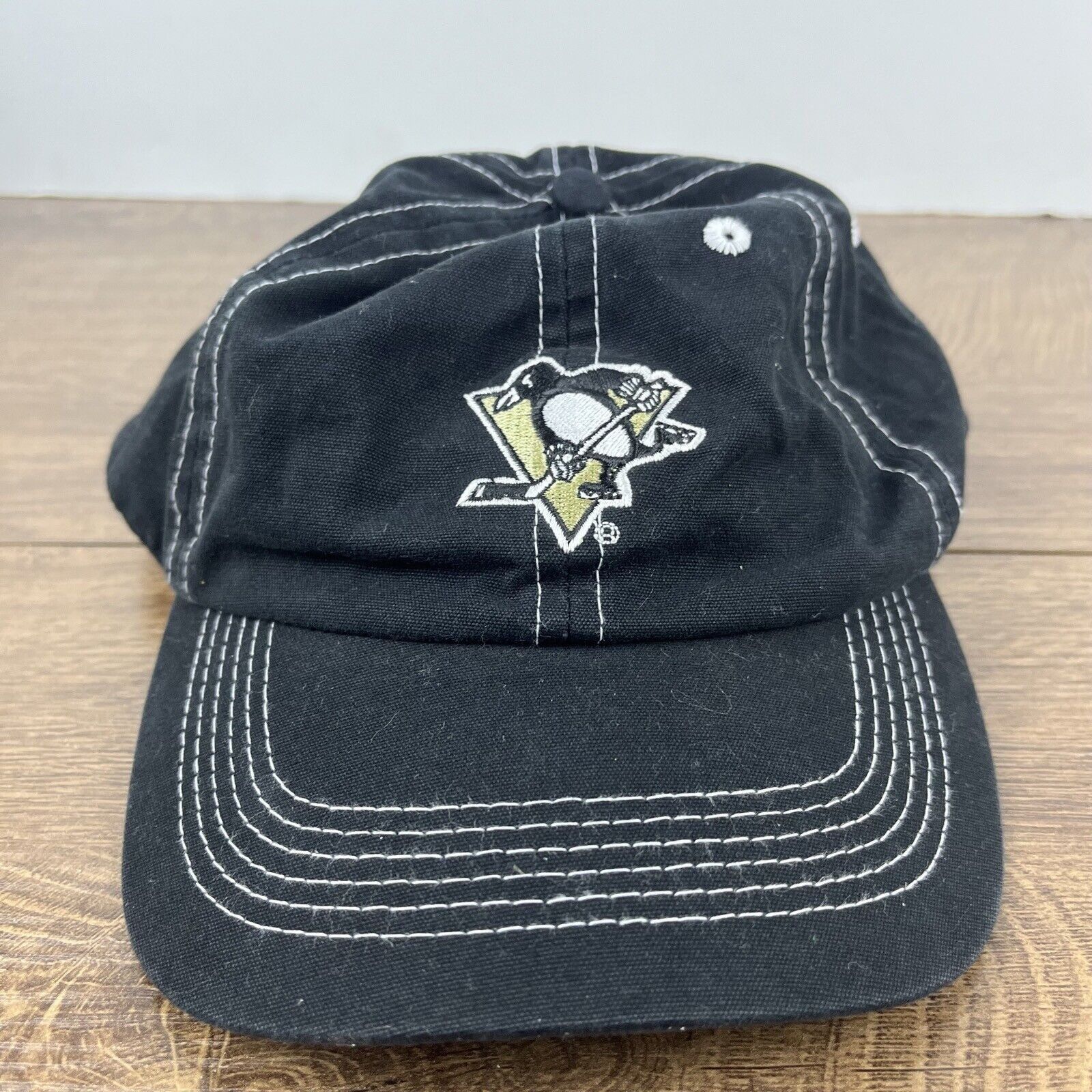 Other Pittsburgh Penguins Hat Black NHL Penguin Cap Hat Adjustable Size ONE SIZE - 6 Thumbnail